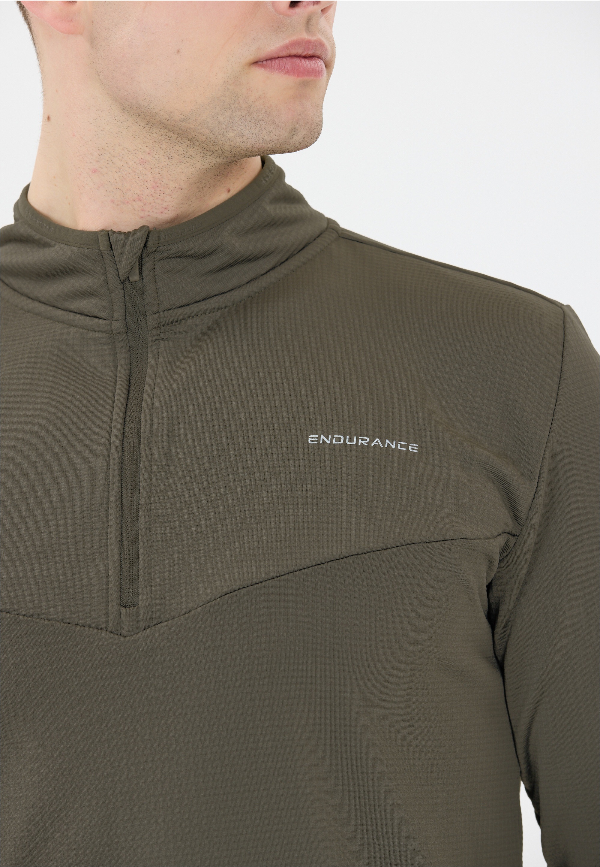 Endurance Ledger Long Sleeve Shirt Dark Green L 8