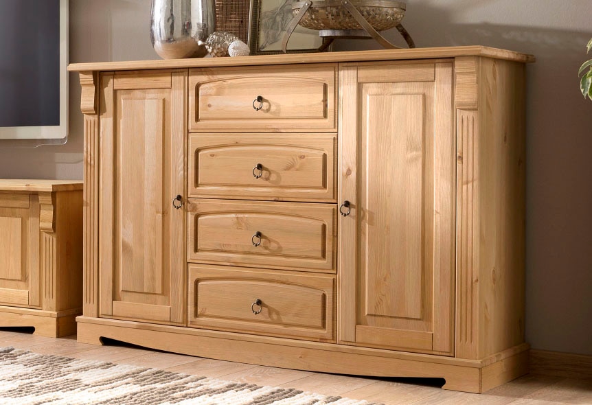 Home affaire Sideboard »Anna«, Breite 140 cm