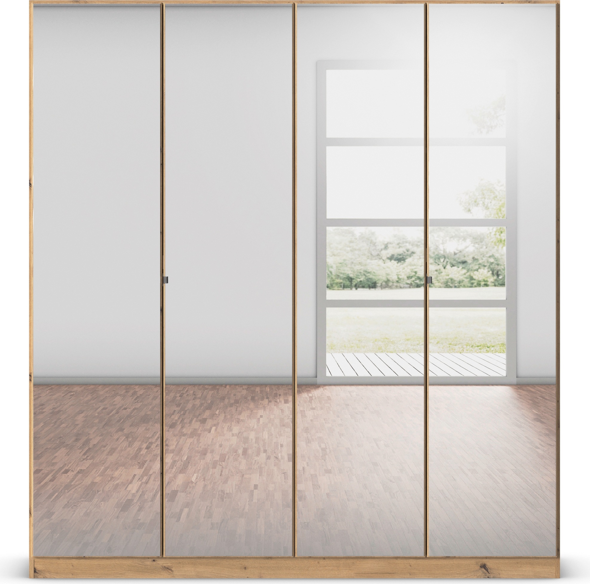 rauch Drehtürenschrank "Reflect" mit Spiegelfront, inkl. praktischer Innene günstig online kaufen