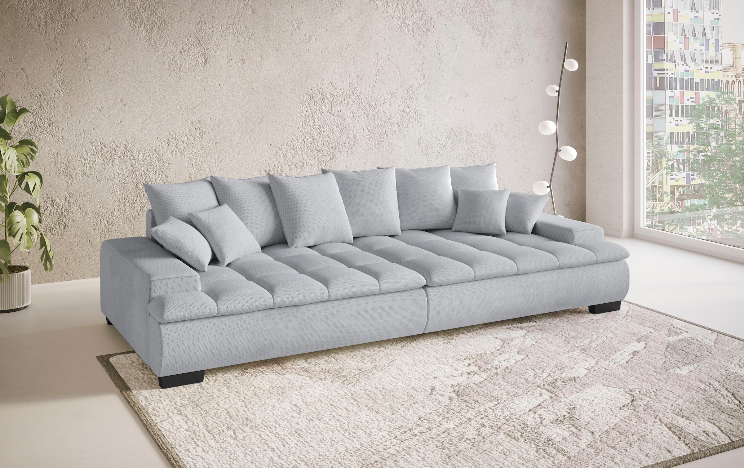 Mr. Couch Big-Sofa »Haiti II«, Wahlweise mit Kaltschaum - bis 140 kg belastbar