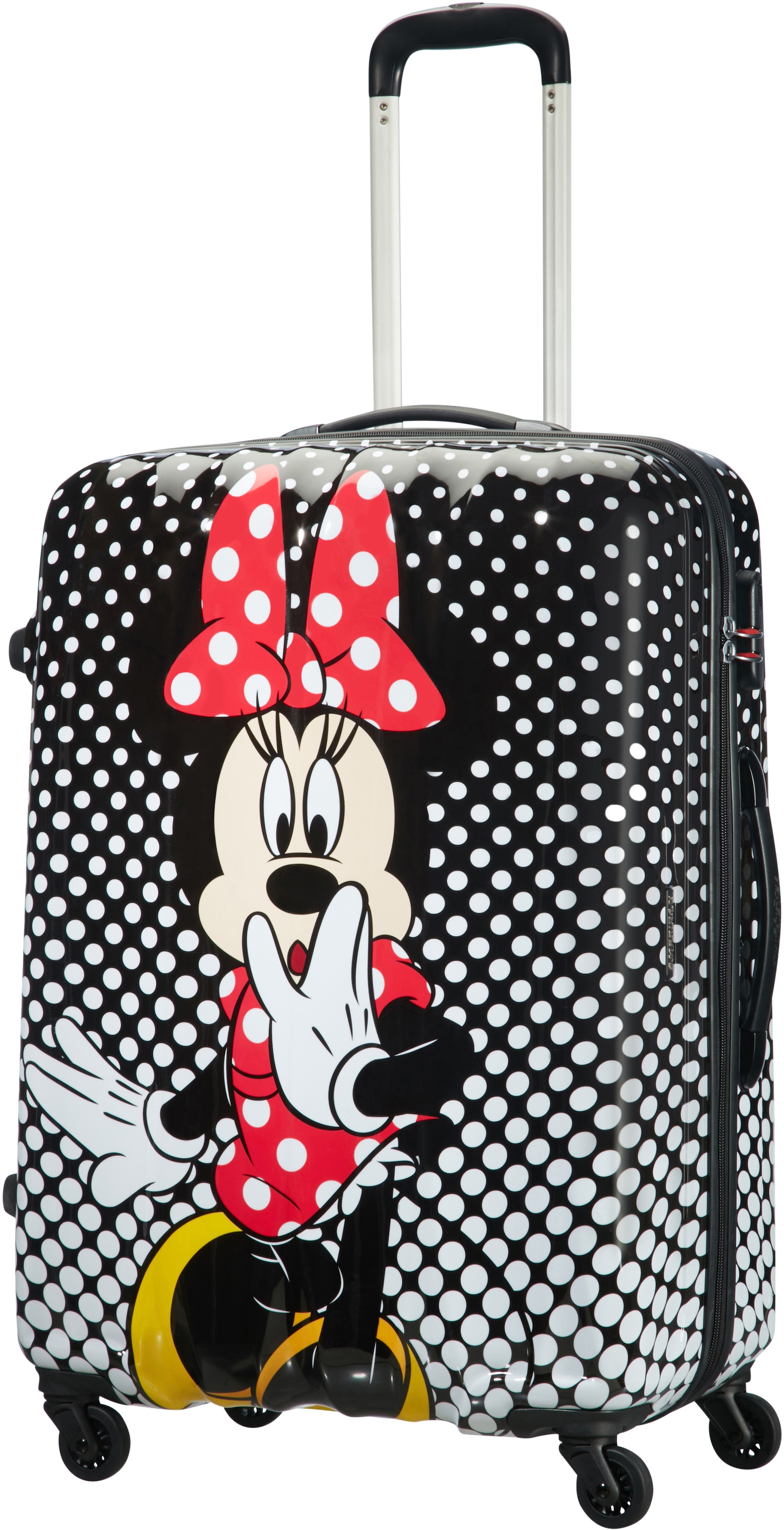 Legends, Tourister® Polka Mouse Minnie 75 BAUR Dots, cm«, Rollen »Disney Hartschalen-Trolley American | 4