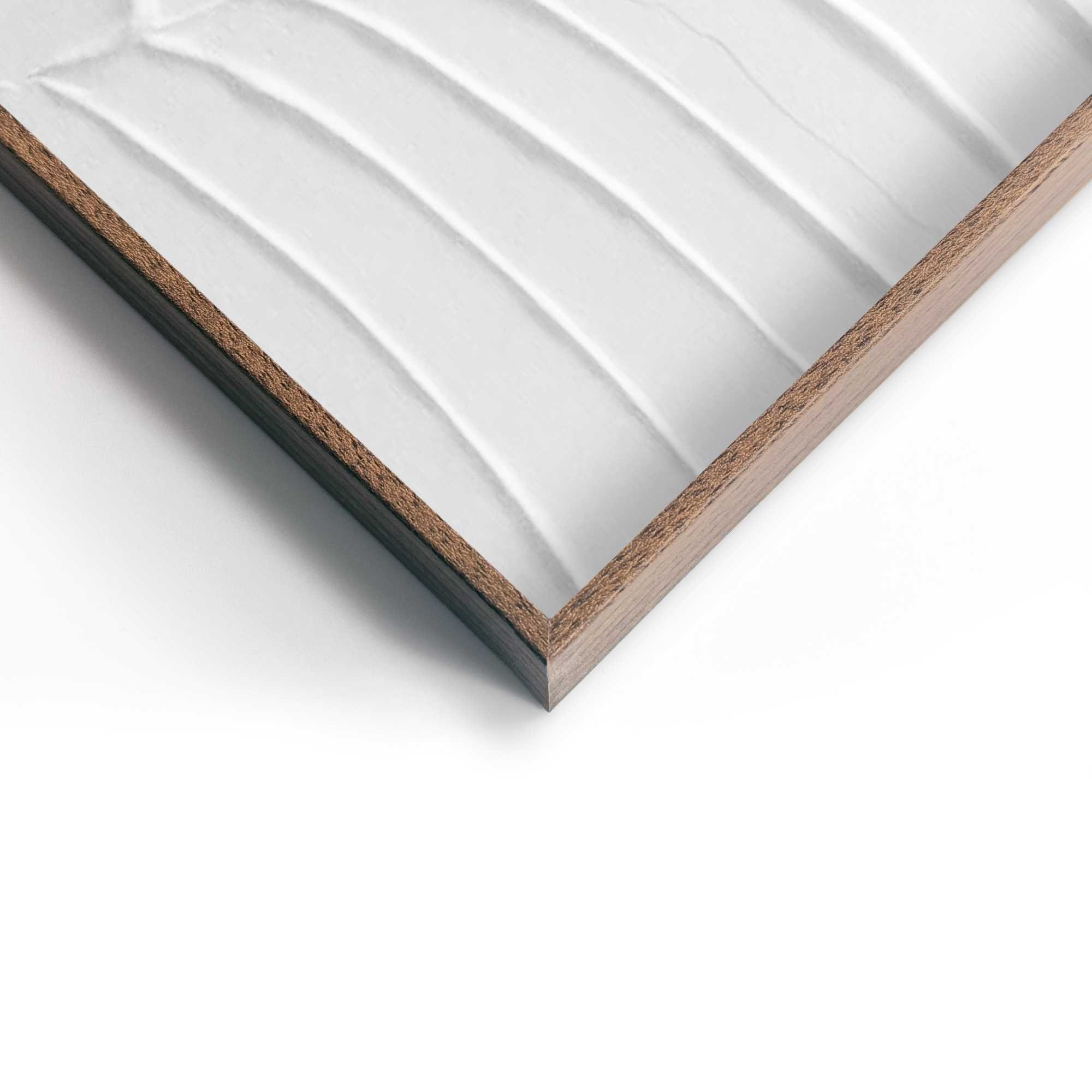 Reinders! Wandbild »Blattadern«, Wohnzimmer - Weiß - MDF - Blumen und Pflanzen - 30x40 cm