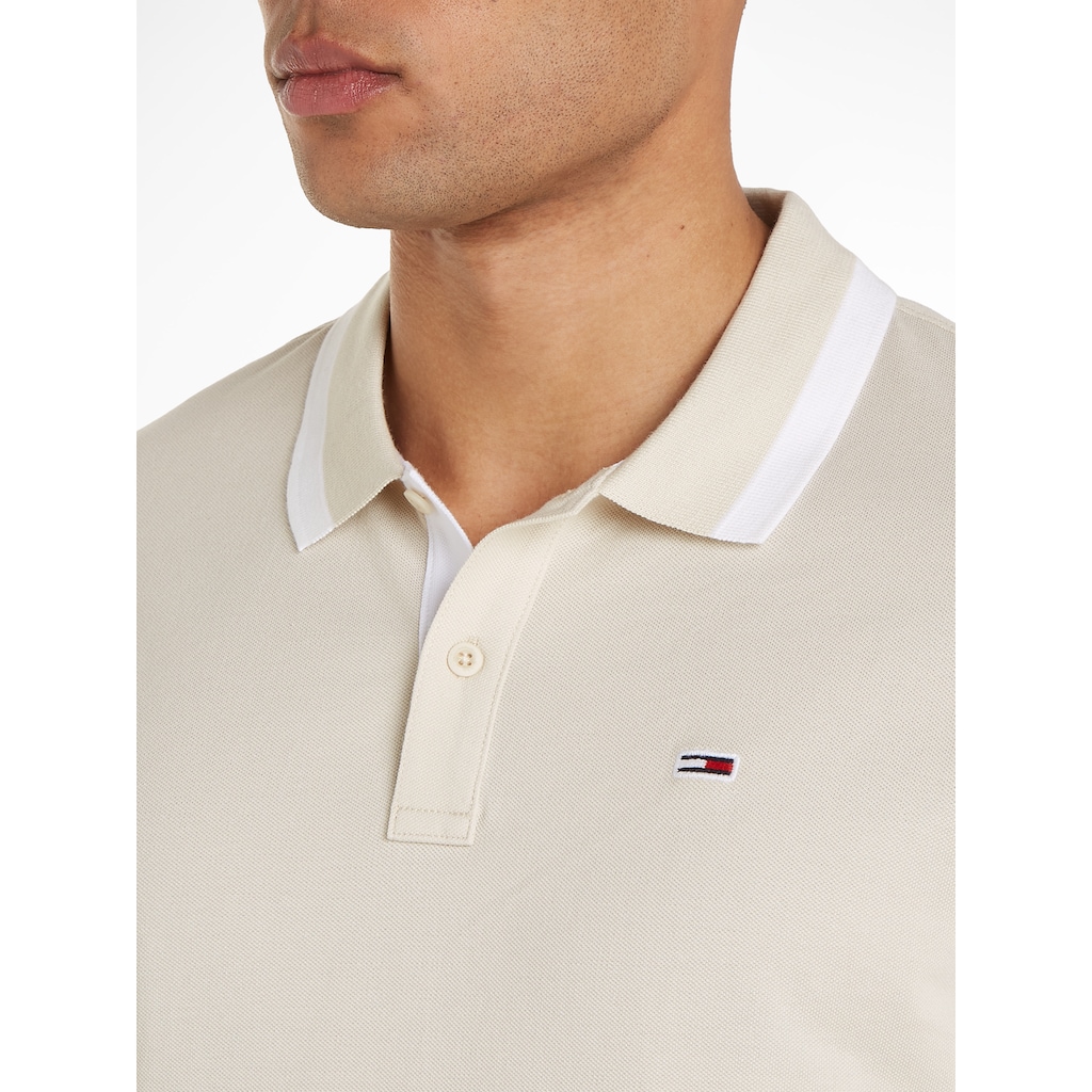 Tommy Jeans Poloshirt »TJM REG SOLID TIPPED POLO«