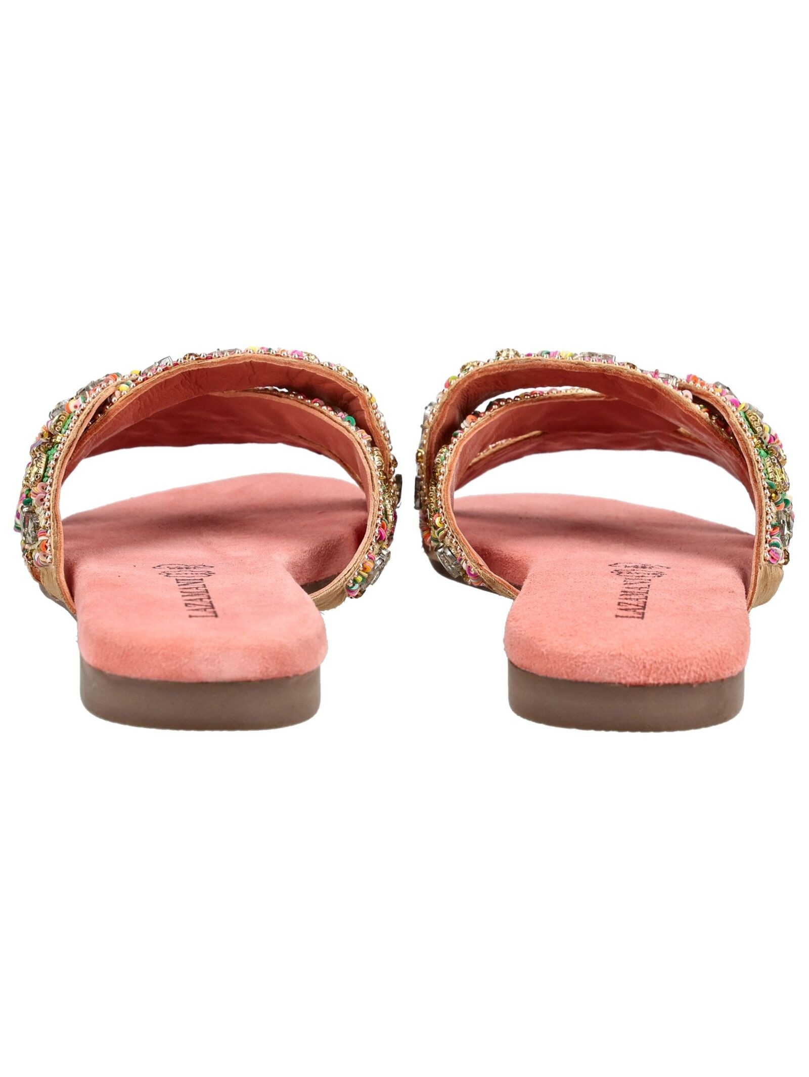 Lazamani Pantolette »Lazamani Pantoletten Leder/Textil«