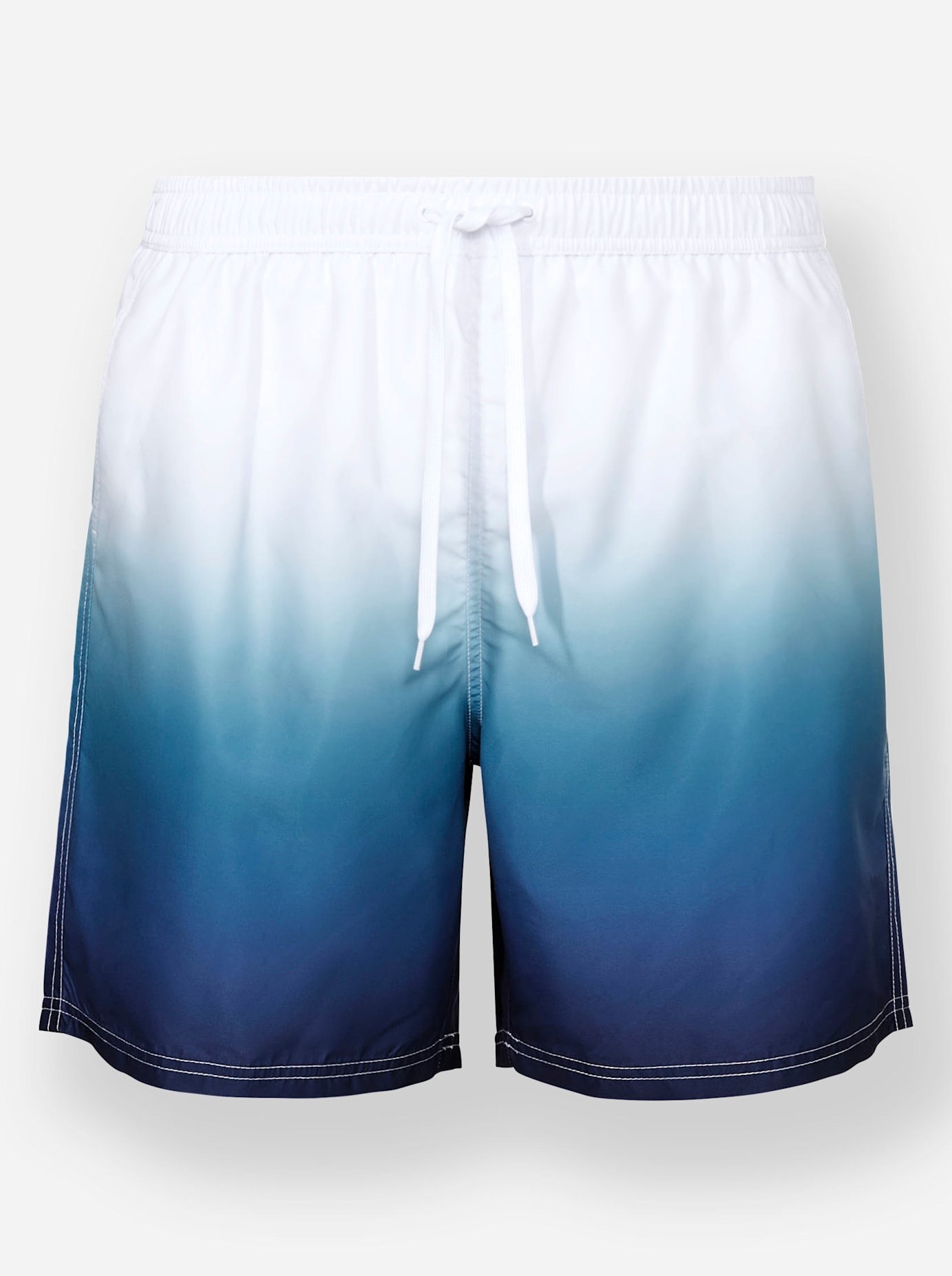 Badeshorts FEEL GOOD, Herren, Gr. 7, Normalgrößen, blau (topas), Polyester, Badehosen Badeshorts 3