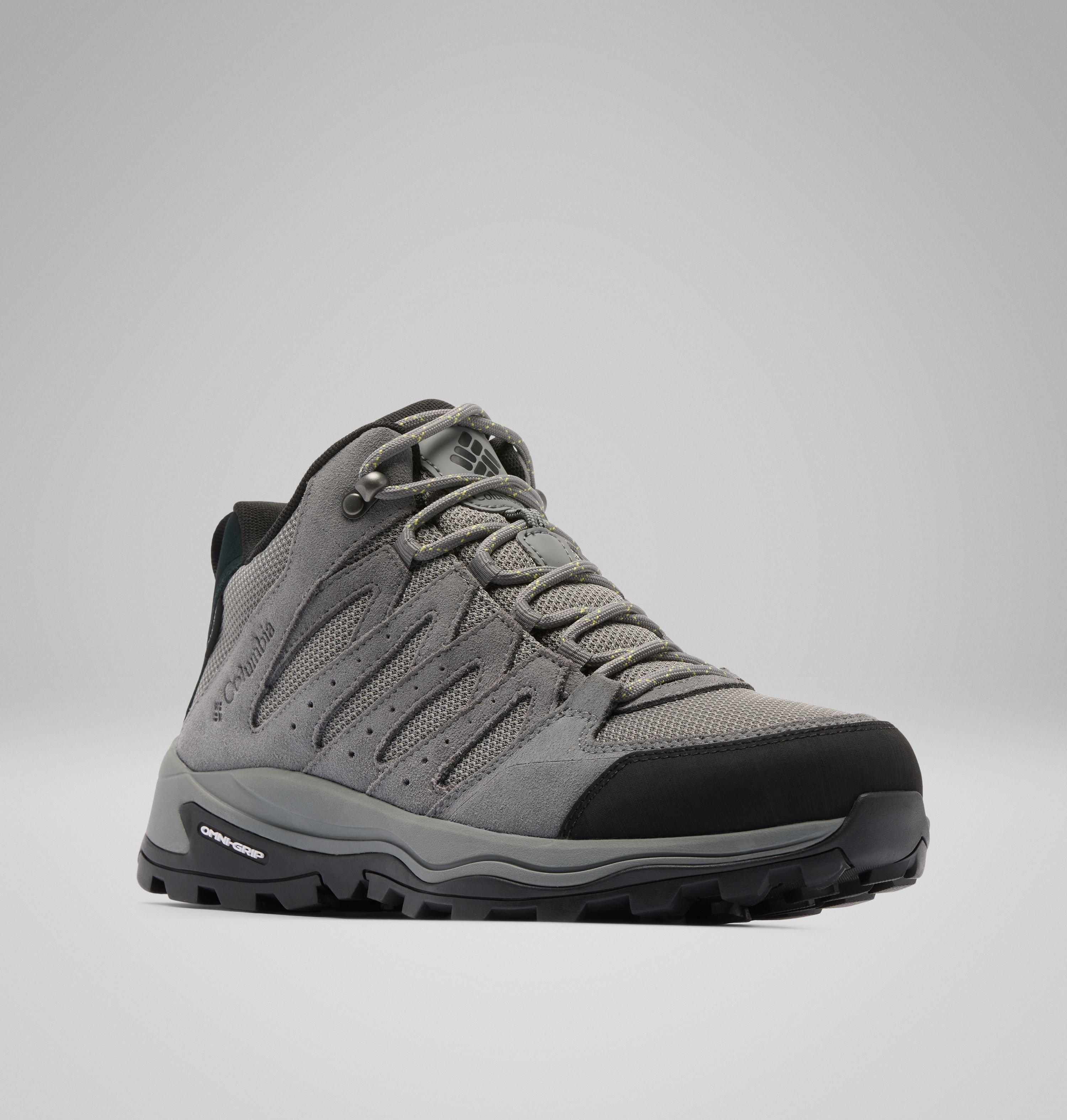 Columbia Wanderschuh "REDMOND™ IV MID WATERPROOF" knöchelhoch, wasserdicht, profilierte Gummilaufsohle, mit Schnürung