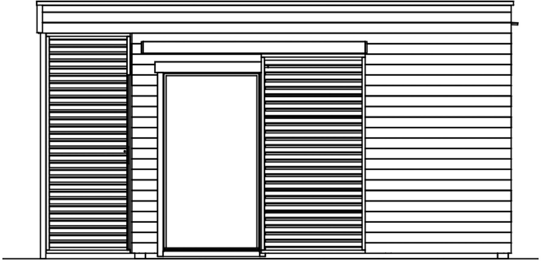 Skanholz Gartenhaus »Tokio 4«, einschalig