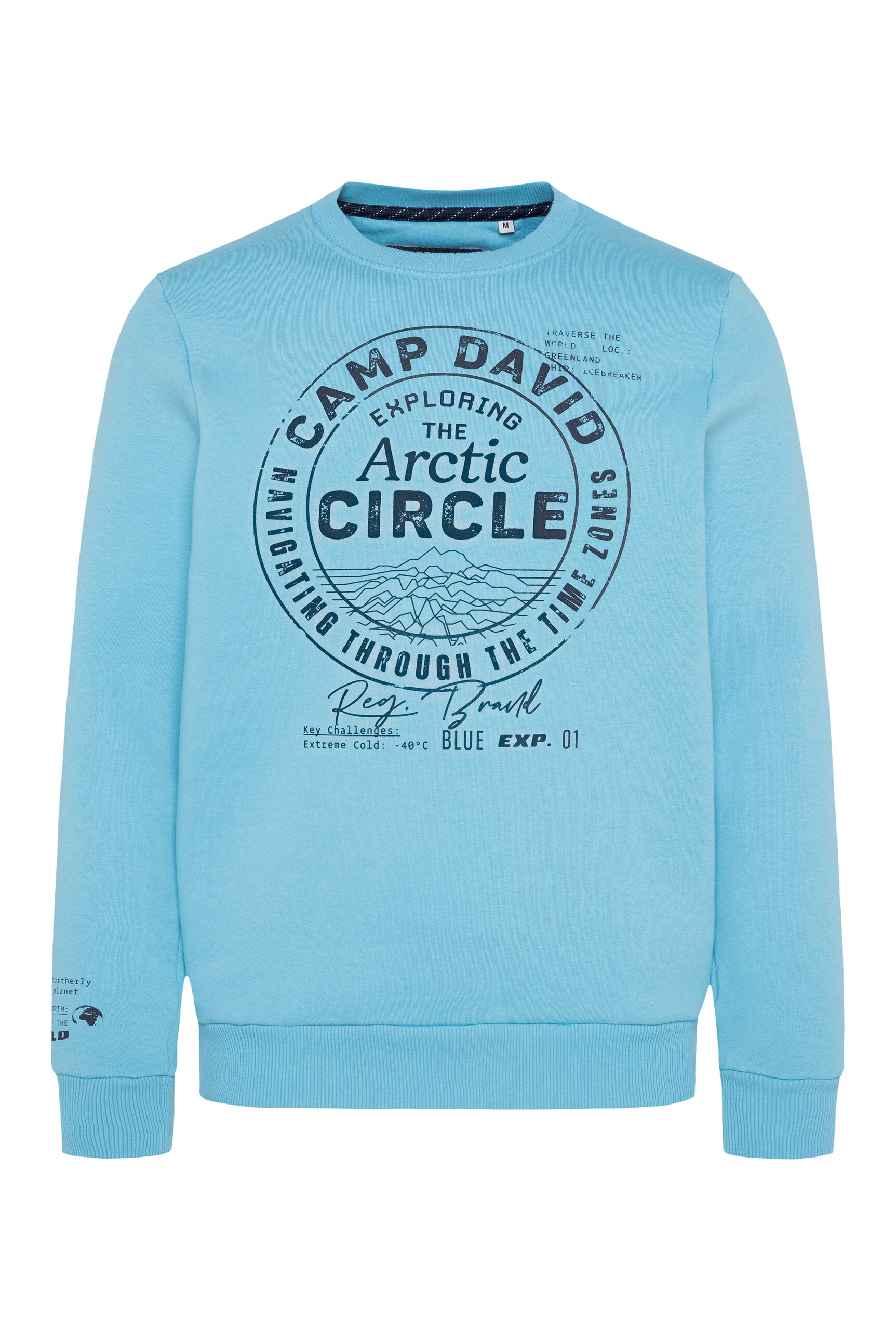 CAMP DAVID Sweater, mit weicher Innenseite