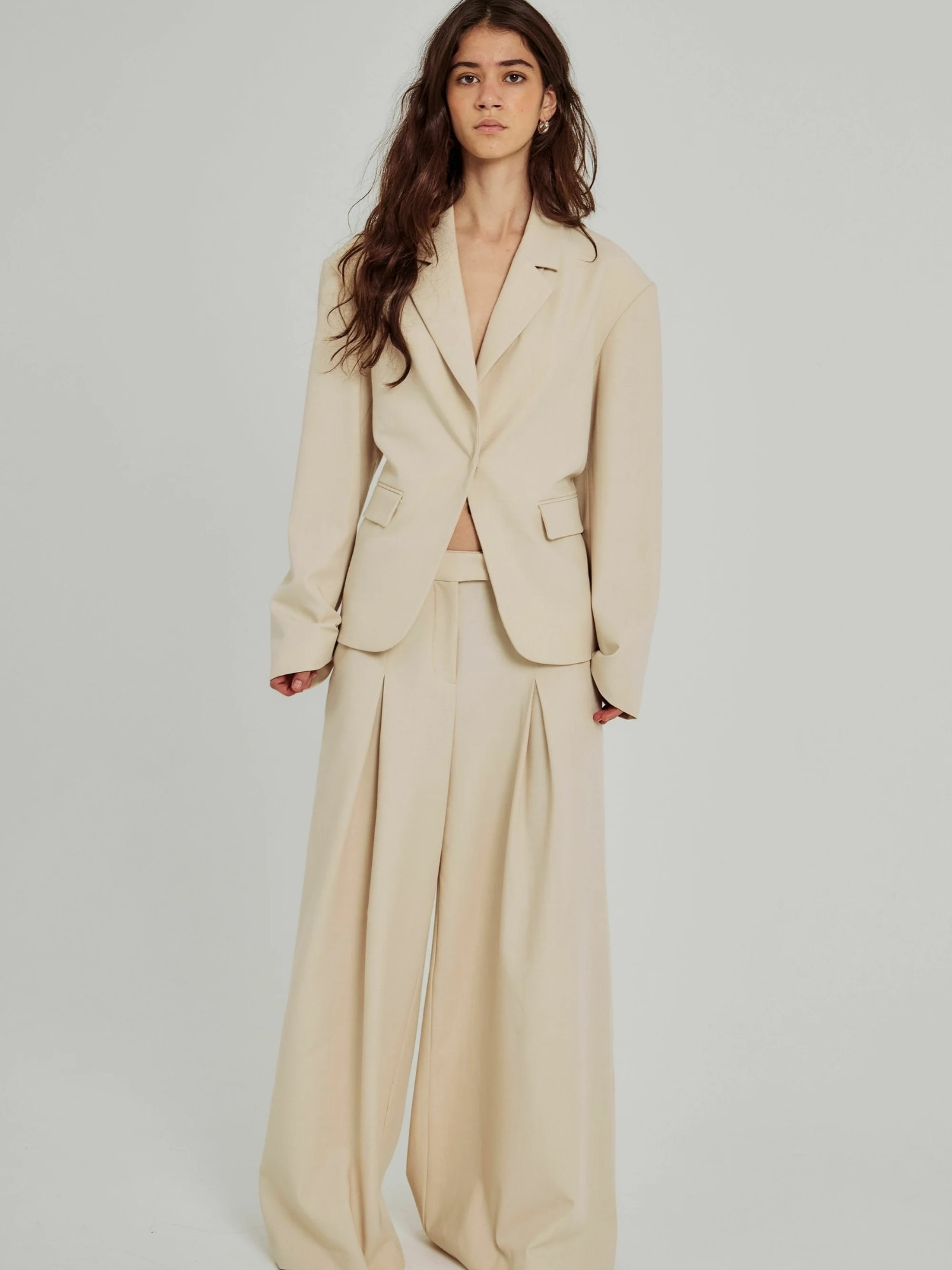 NORR Palazzohose »NORR trousers Kamin«