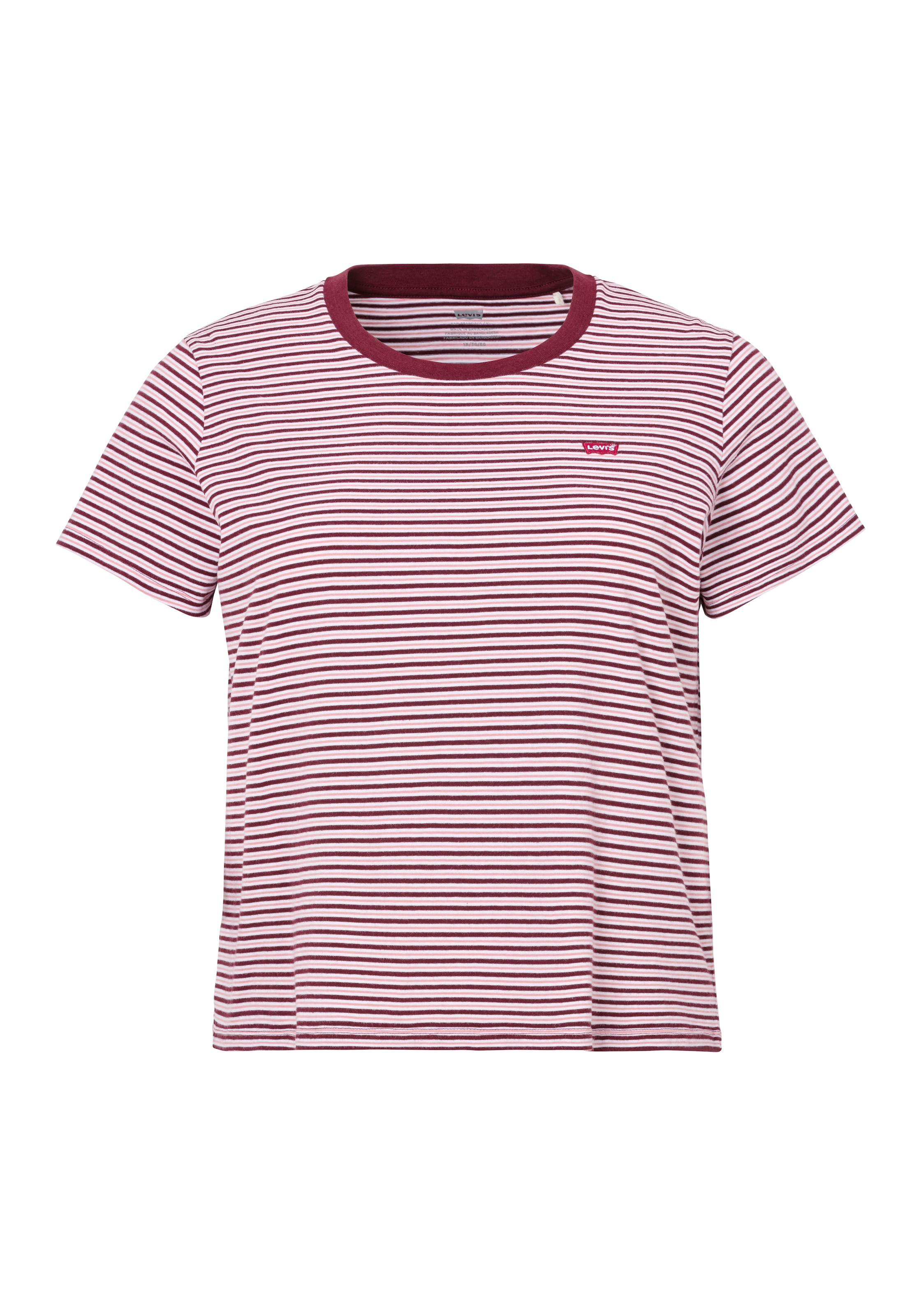 Levi's® Plus T-Shirt »PL THE PERFECT«, im Streifendesign