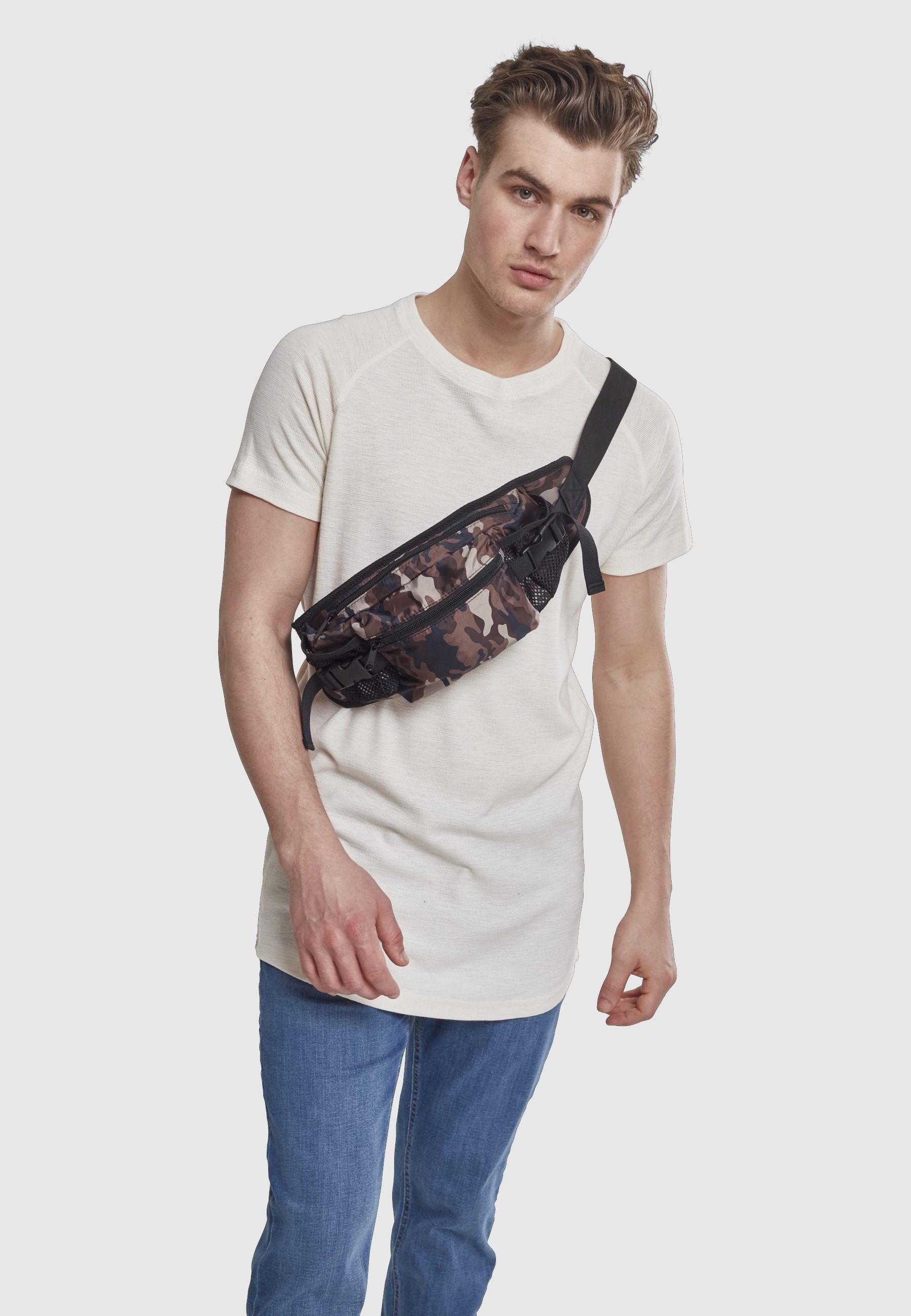 URBAN CLASSICS Mini Bag »Urban Classics Unisex Nylon Hip Bag«