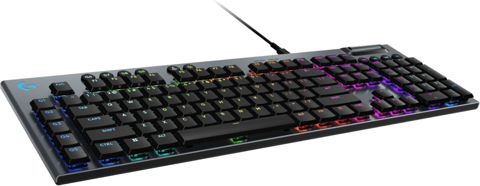 Logitech G Gaming-Tastatur »G915 X Wired Gaming Keyboard - BLACK - DEU«