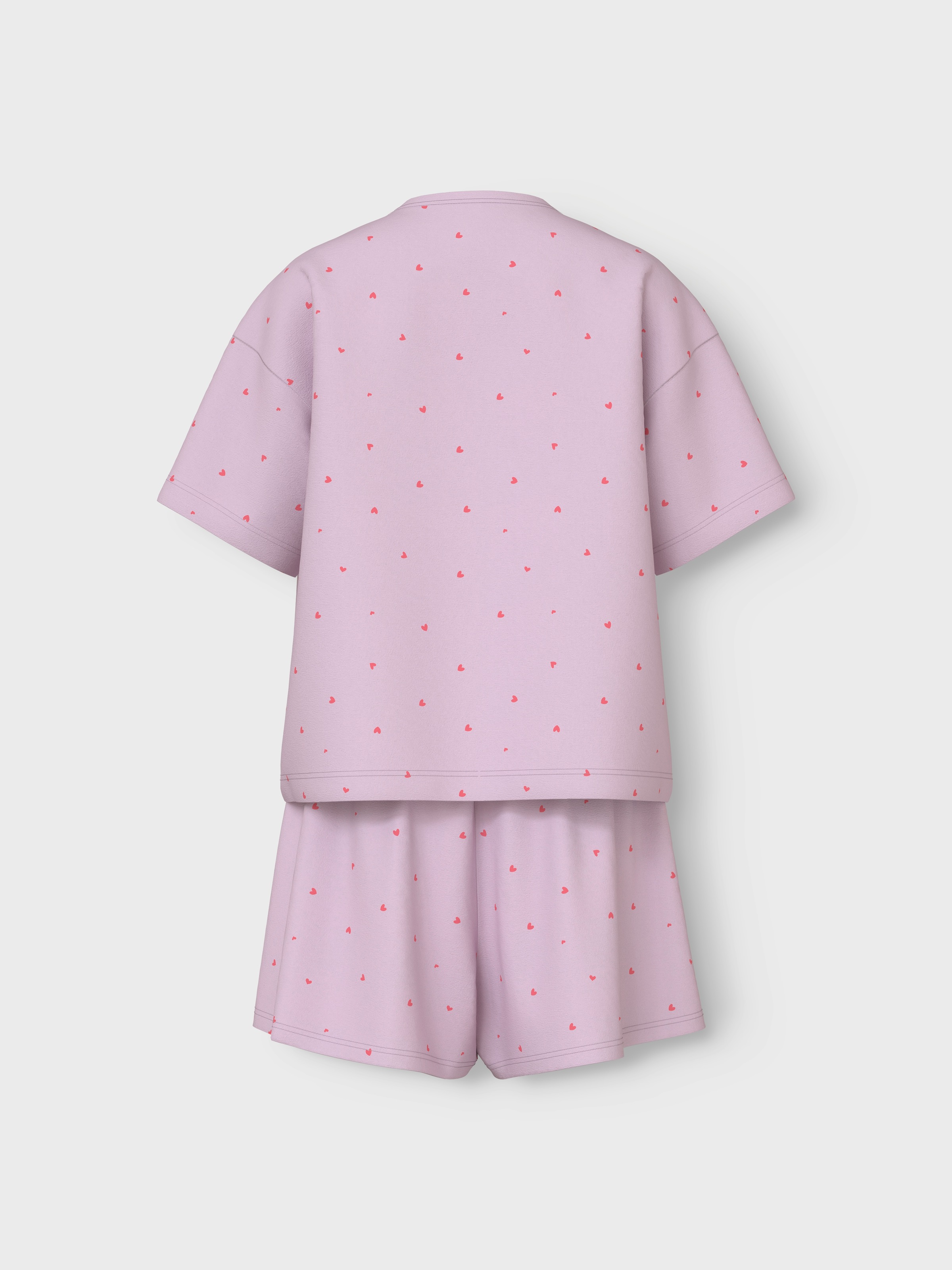 Name It Schlafanzug »NKFNIGHTSET BOXY WINSOME HEARTS NOOS«