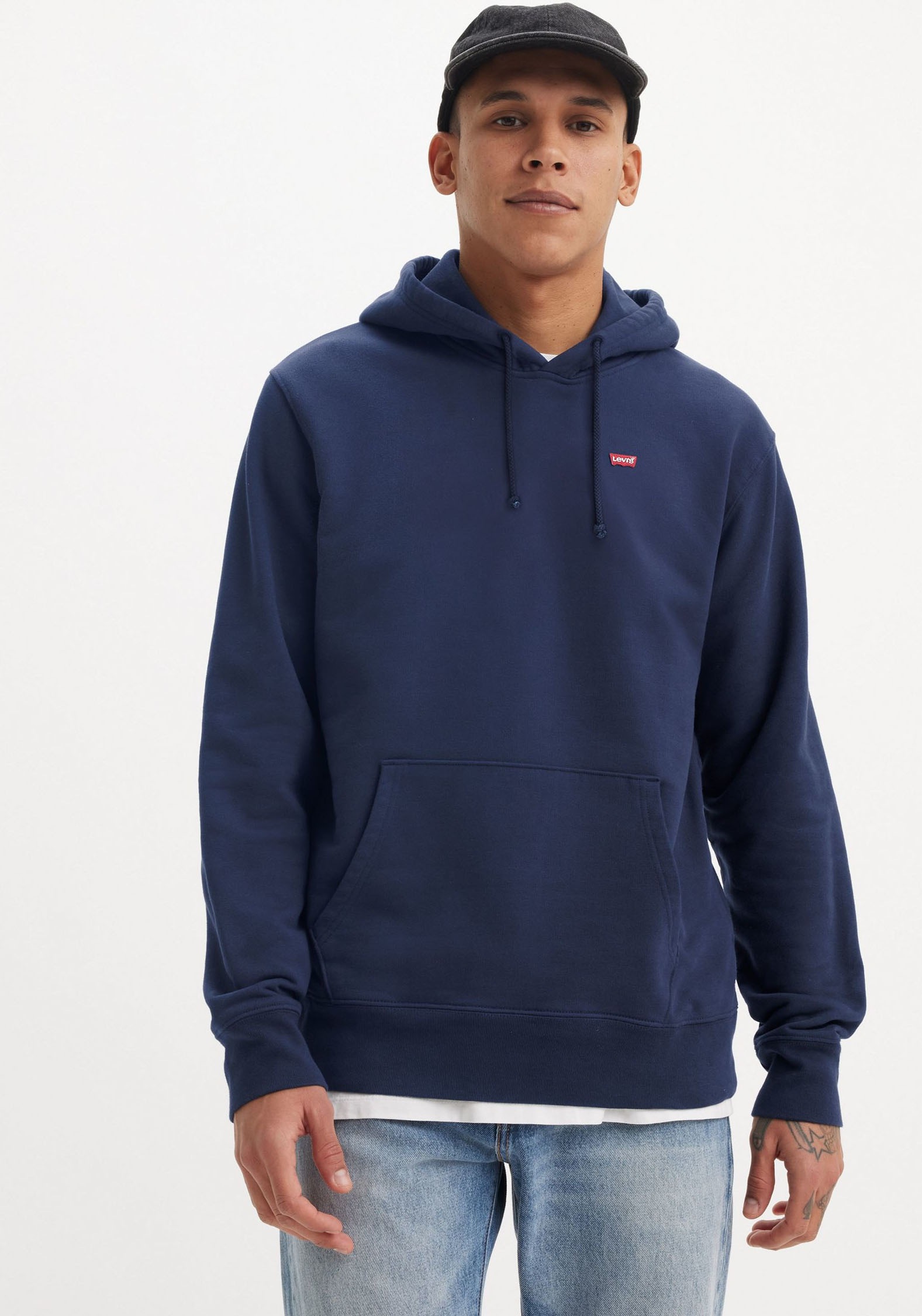 Levis Kapuzensweatshirt "NEW ORIGINAL HOODIE", mit kleinem Batwing-Logo günstig online kaufen