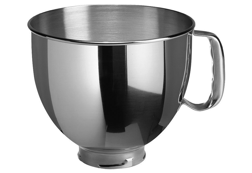 KITCHENAID Küchenmaschinenschüssel "5K5THSBP", silber, Schüsseln, passend für KitchenAid-Modelle mit 4,8 Liter Schüssel