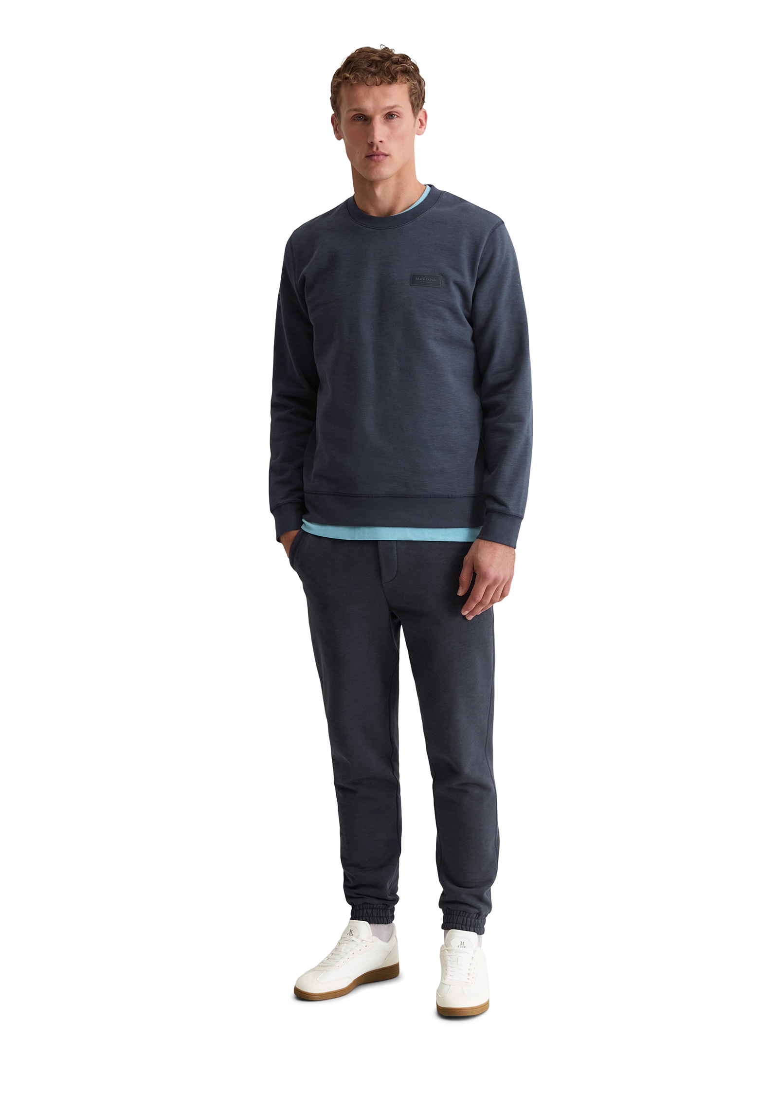 Marc O'Polo Sweatshirt »regular fit aus weichem Bio-Baumwoll-Sweat«, angenehm weich gebrushte Innenseite
