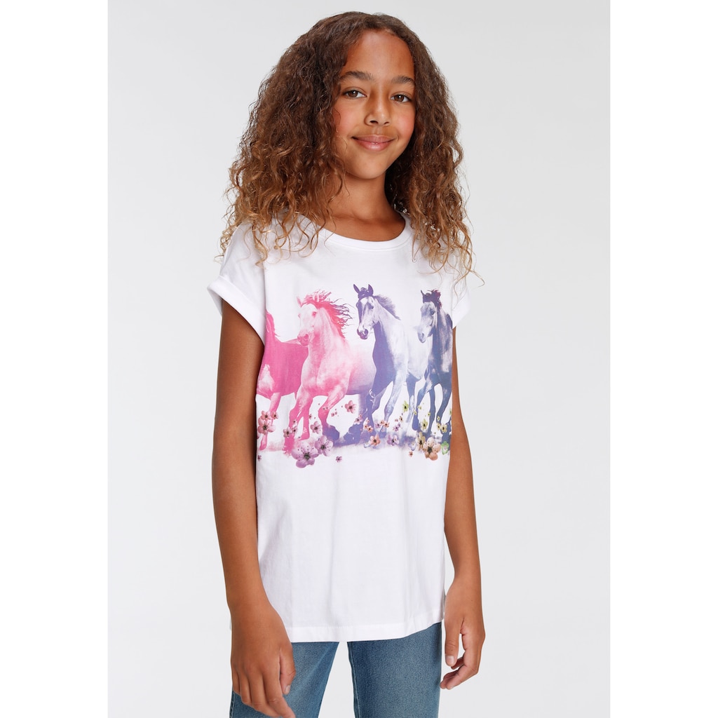 KIDSWORLD T-Shirt »Pferde«