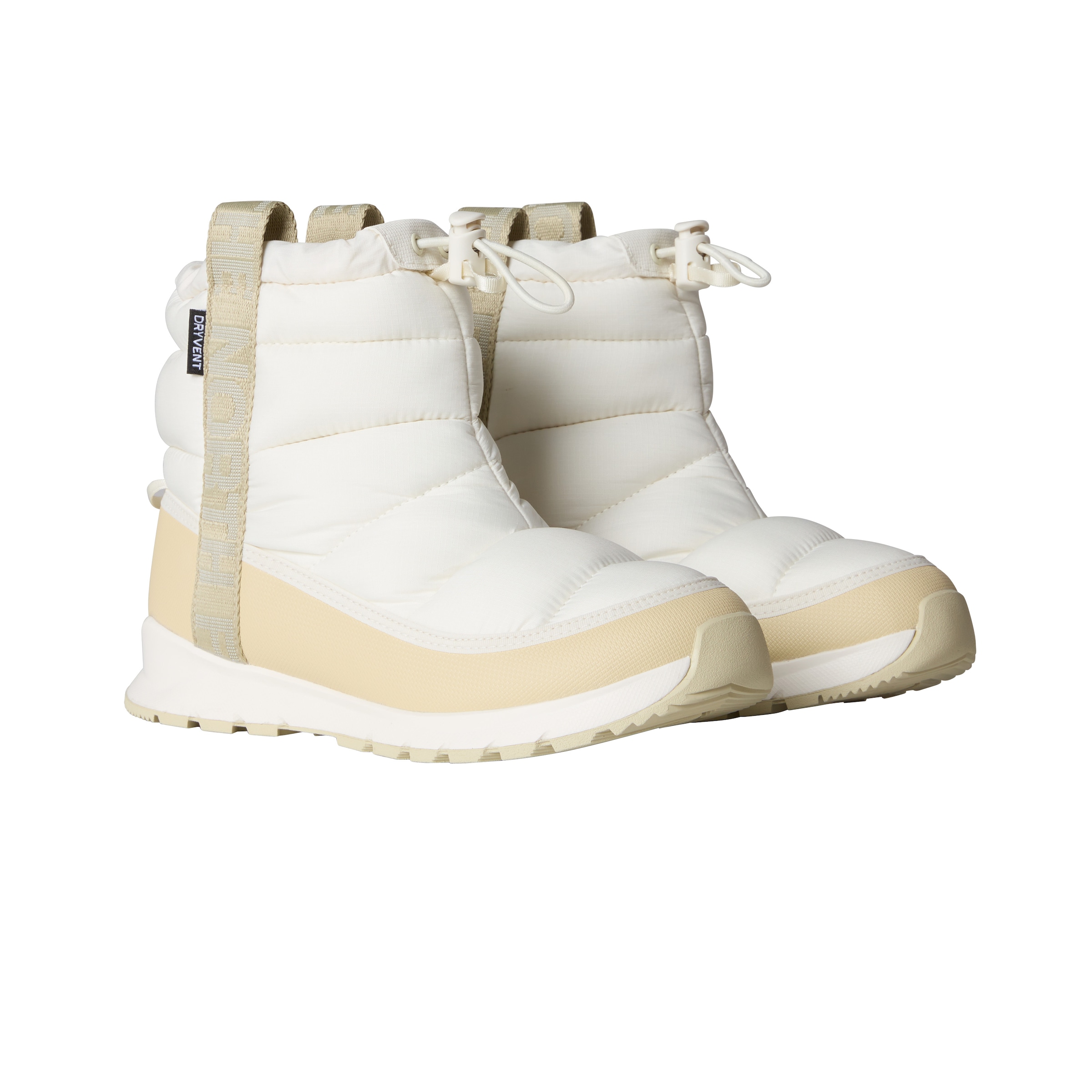 THE NORTH FACE Kinder Winterstiefel "Y THERMOBALL PULL-ON WP", Gr. 35, weiß, Textil, Schuhe, Winterschuhe, Winterboots, Snowboots, wasserdicht