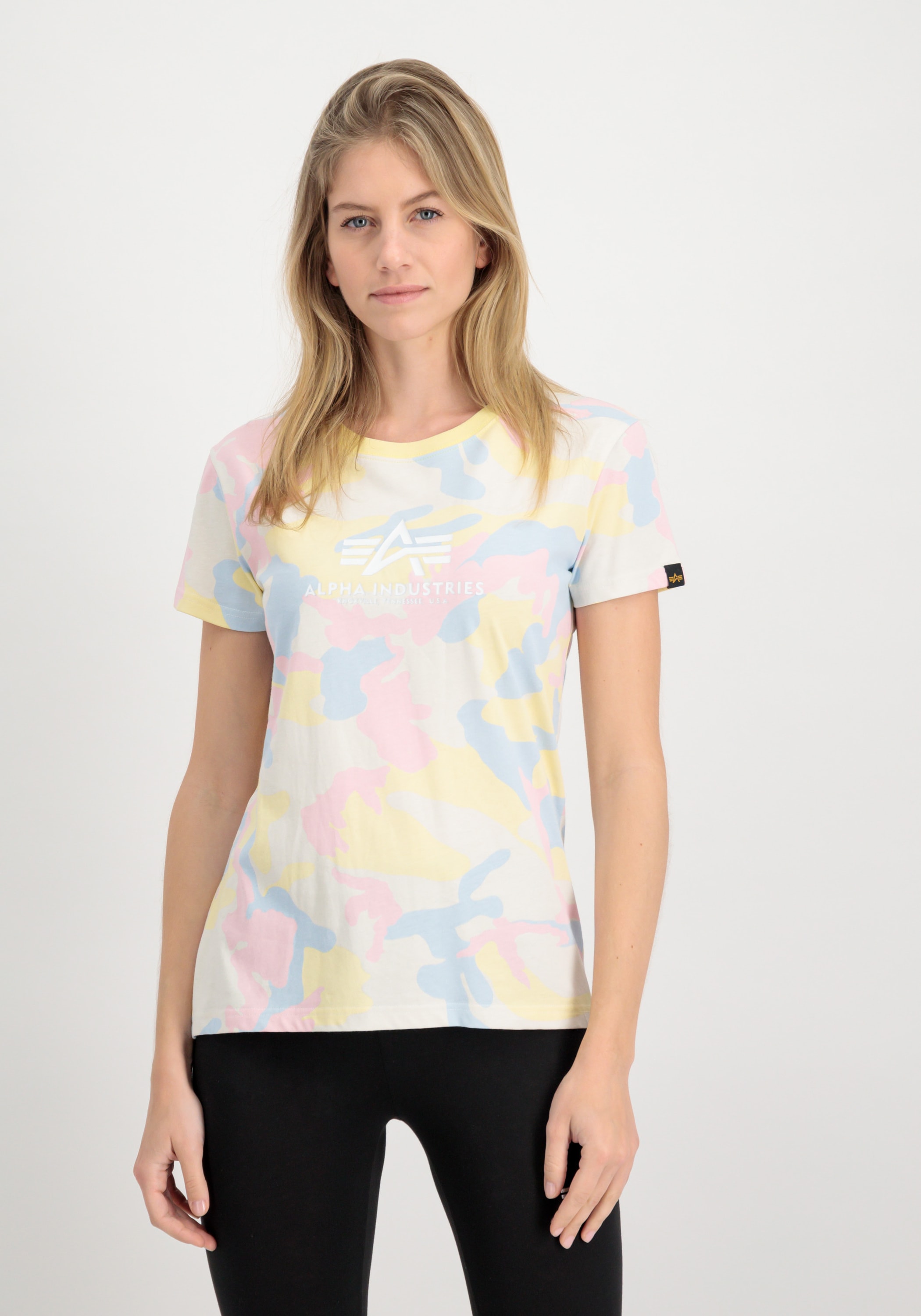 Alpha Industries T-Shirt "Alpha Industries Women - T-Shirts New Camo Basic günstig online kaufen