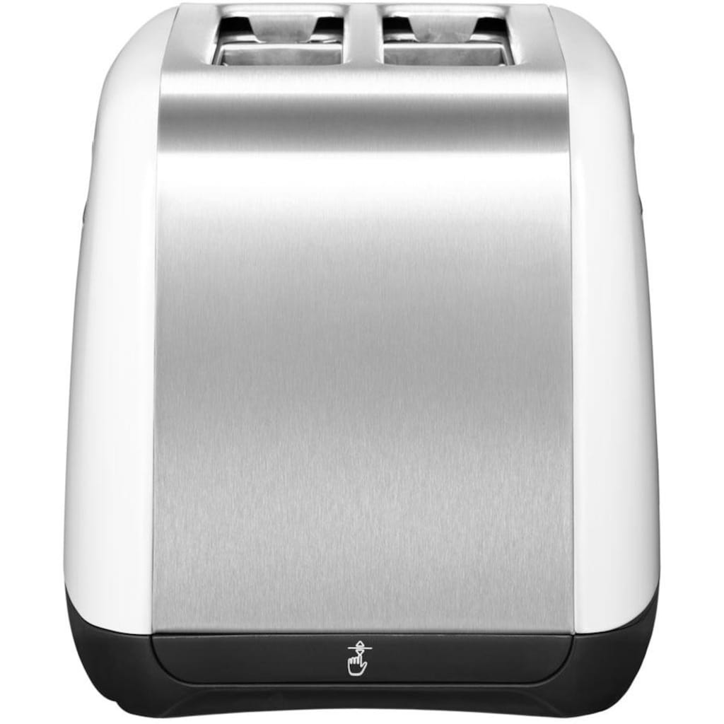 KitchenAid Toaster »5KMT2115EWH WEISS«, 2 kurze Schlitze, für 2 Scheiben, 1100 W