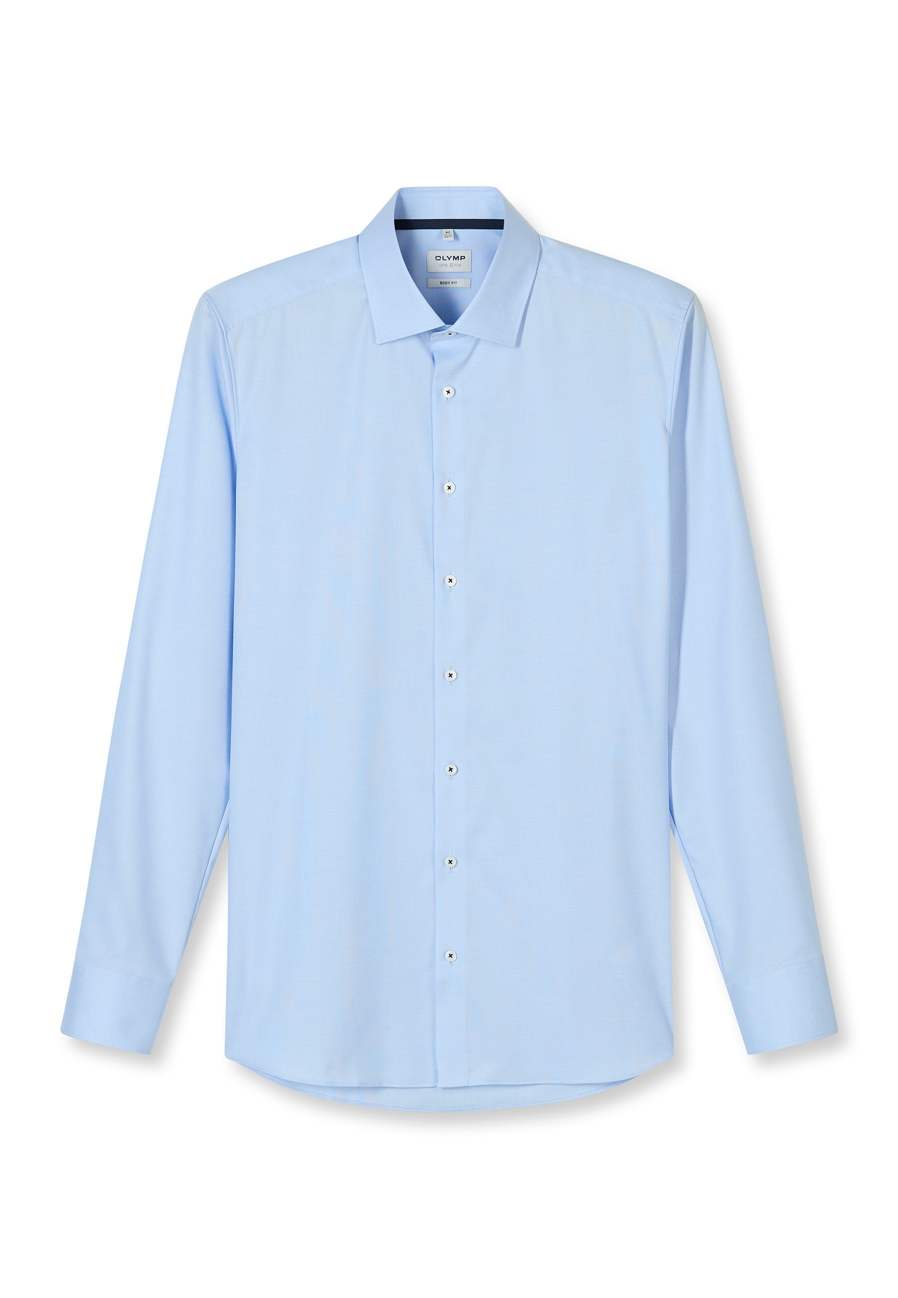 OLYMP Level Five New York Kent Men Shirt Blue 38 10