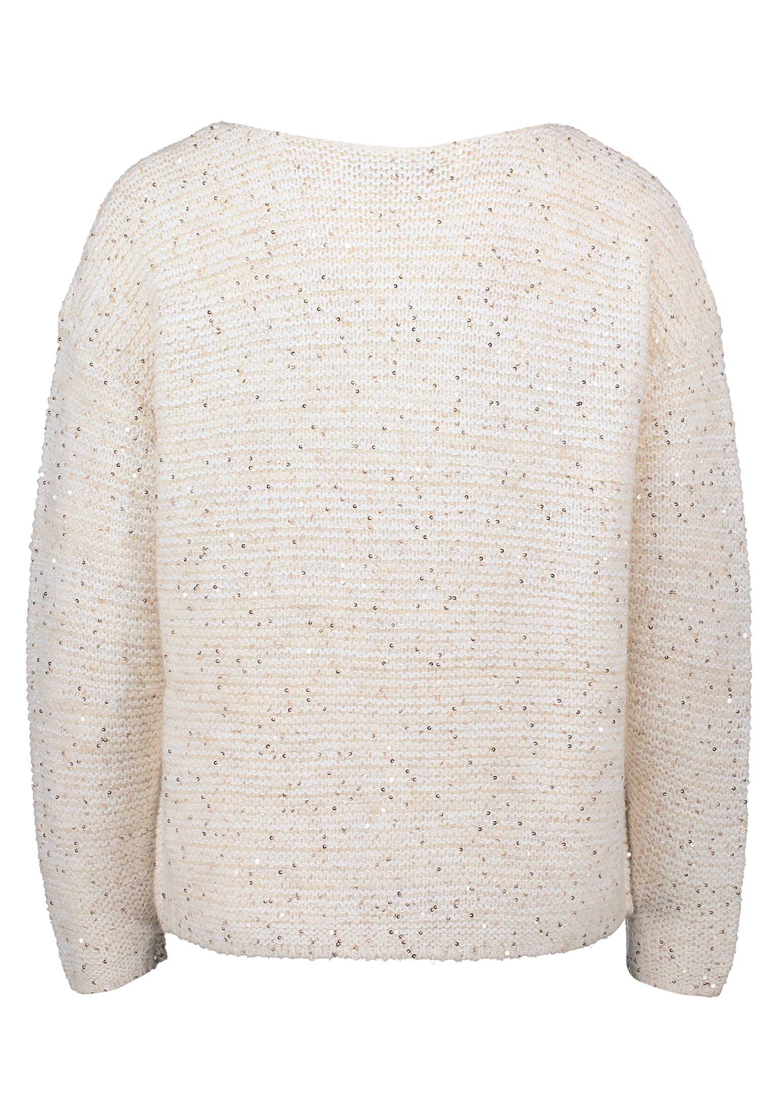 Betty&Co Strickpullover »Damen Strickpullover mit Pailletten« 1 Stk. tlg. Pailletten