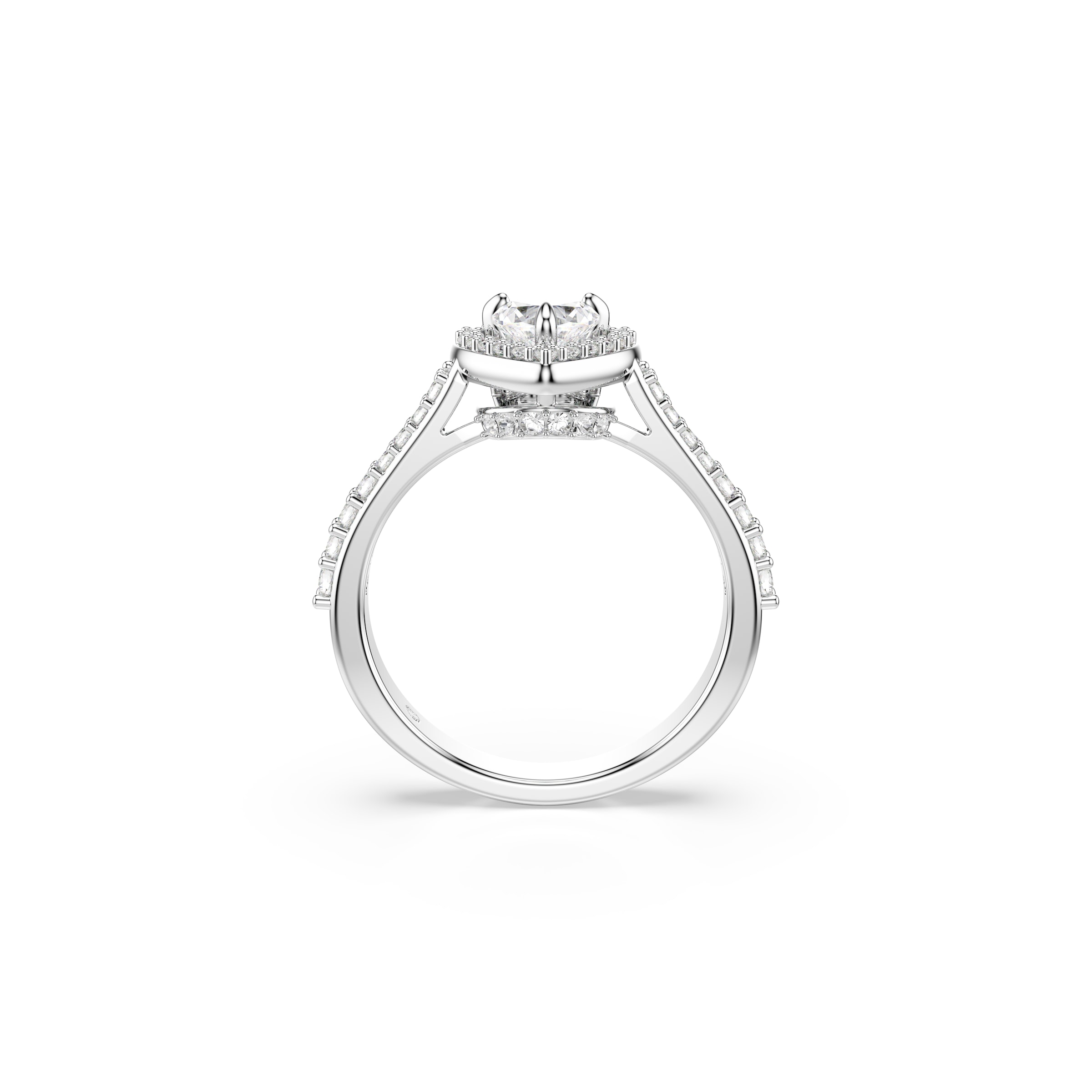 Swarovski Fingerring »Schmuck Geschenk Una Ring« mit Swarovski® Kristall, Zirkonia (synth.)