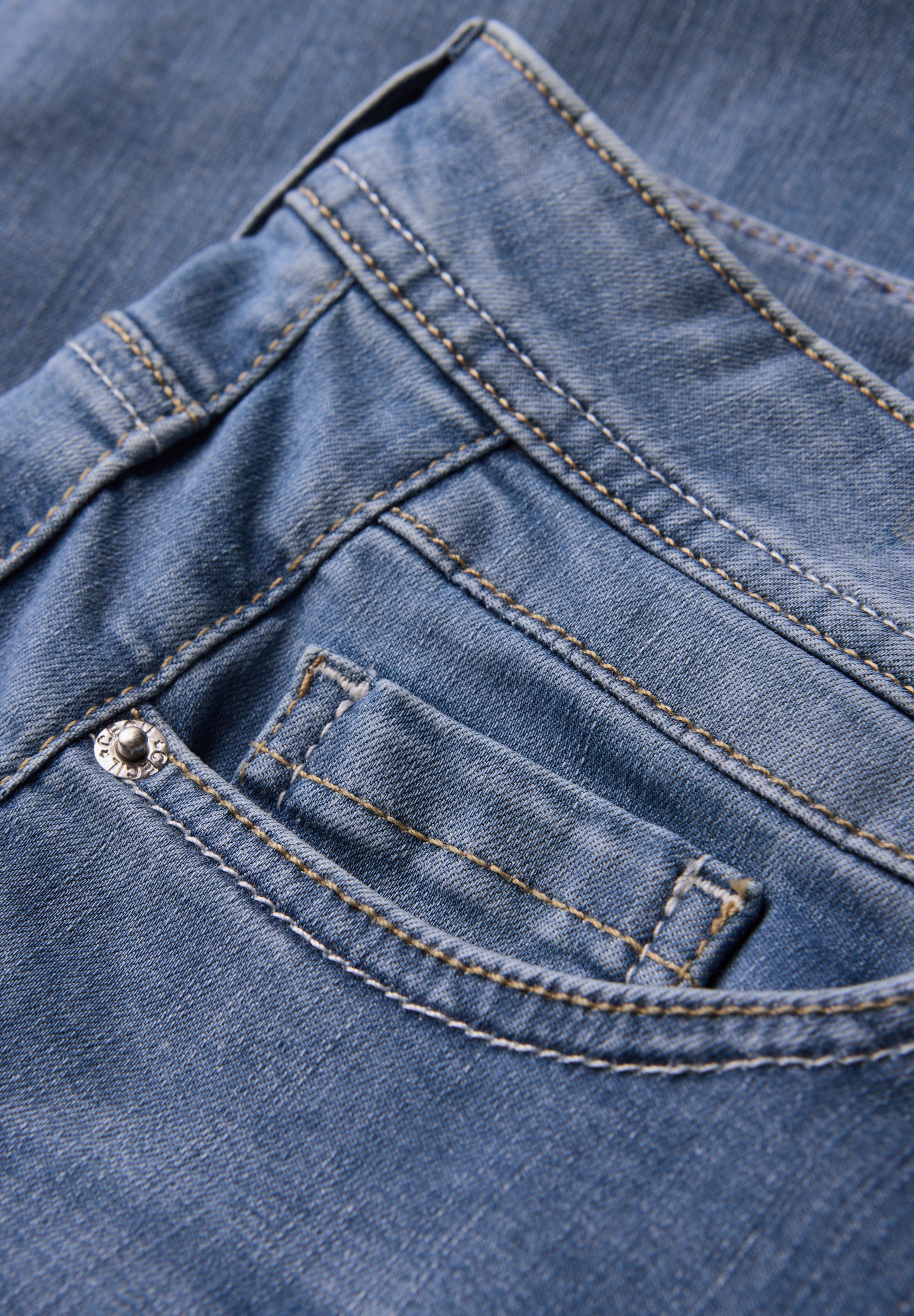 Cecil Gerade Jeans, aus Baumwolle mit Stretchanteil