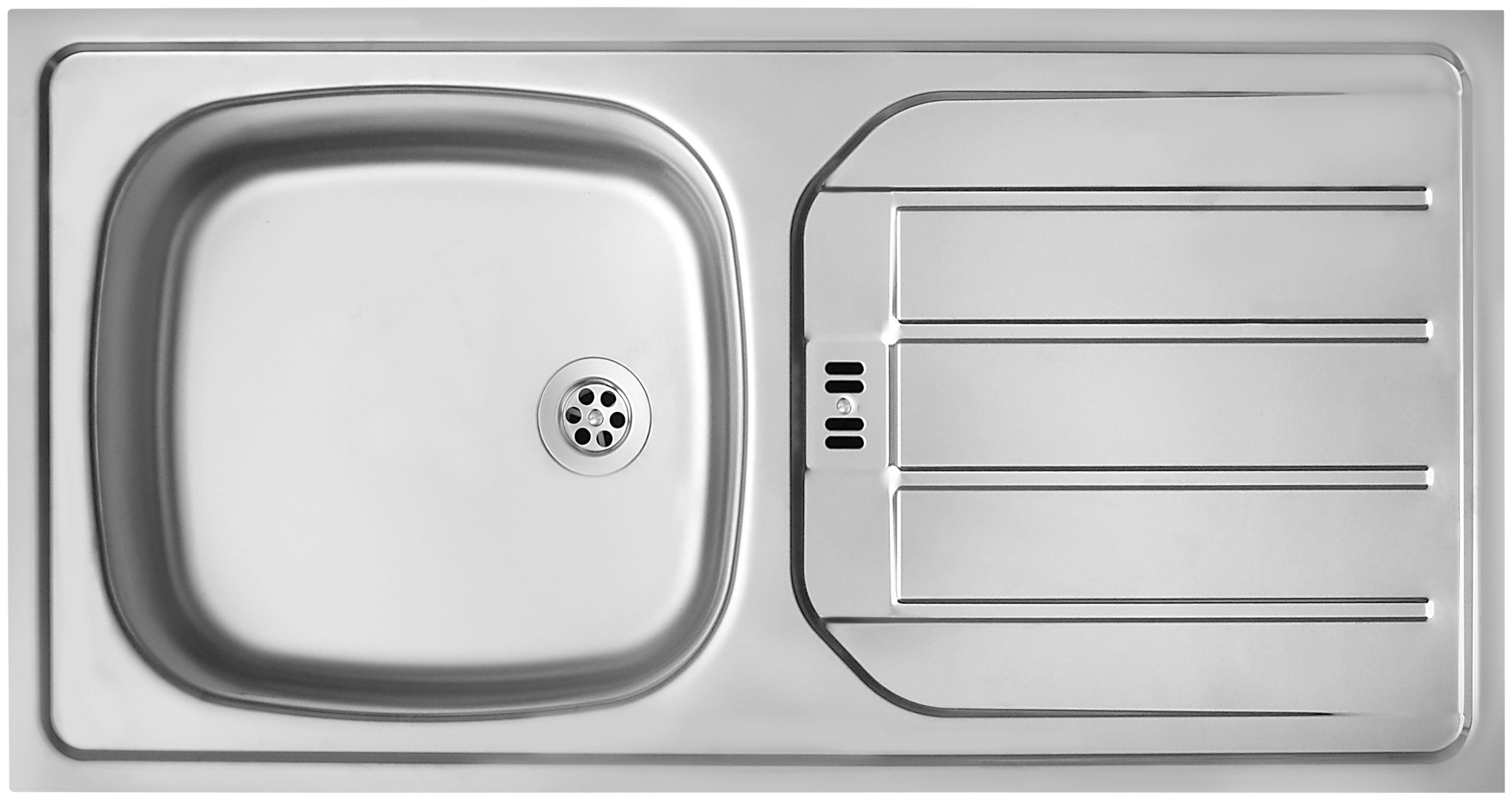 wiho Küchen Spülenschrank »Chicago«, 110 breit, bestellen für cm Tür/Sockel Geschirrspüler inkl. | BAUR