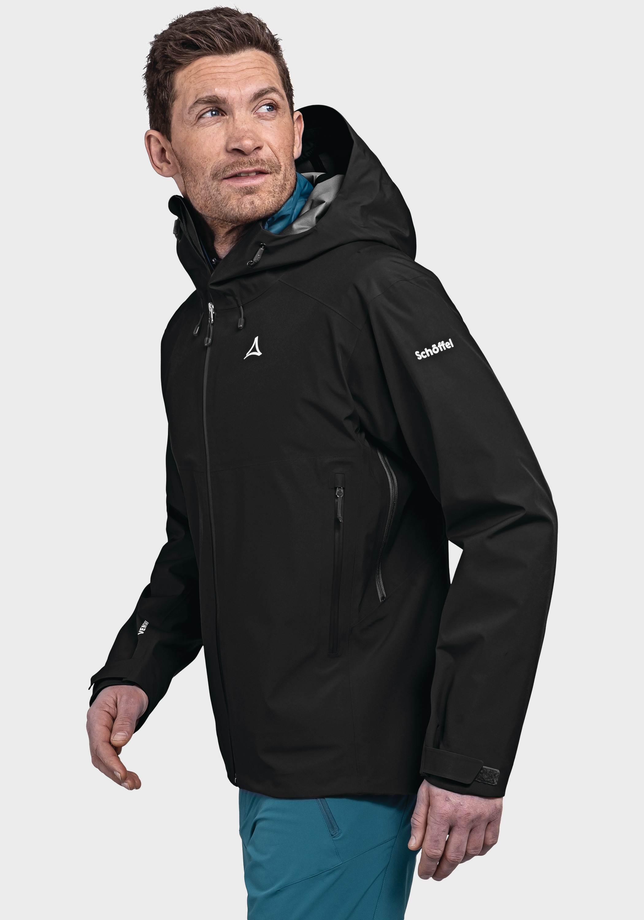 Schöffel Outdoorjacke »Hiking Jacket Style Cascata MNS«, mit Kapuze