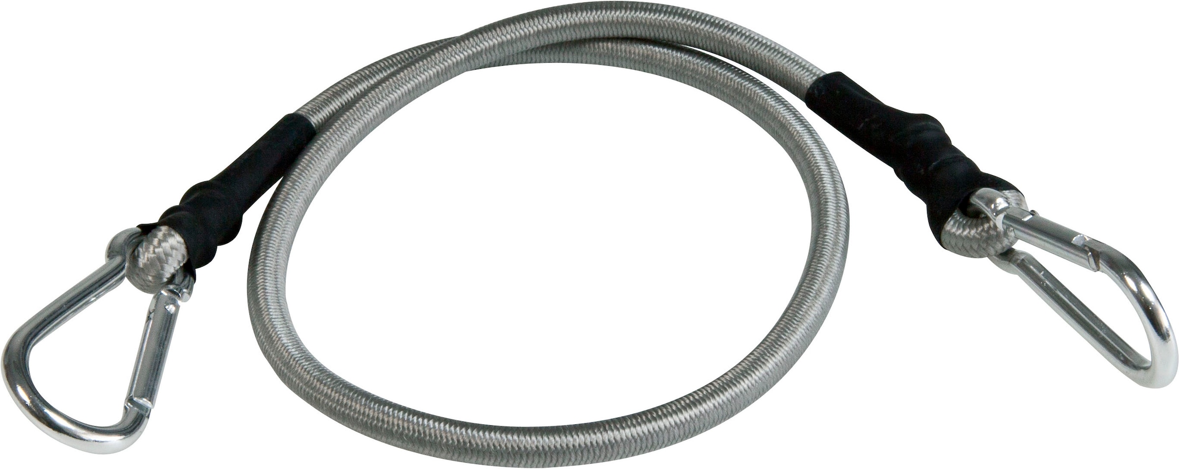 Windhager Seilhaken "Expanderseil inkl. Karabinerhaken, 4 Stk., elastisches Spannseil" zur Transportsicherung und fixieren von Sonnensegel, 70 cm