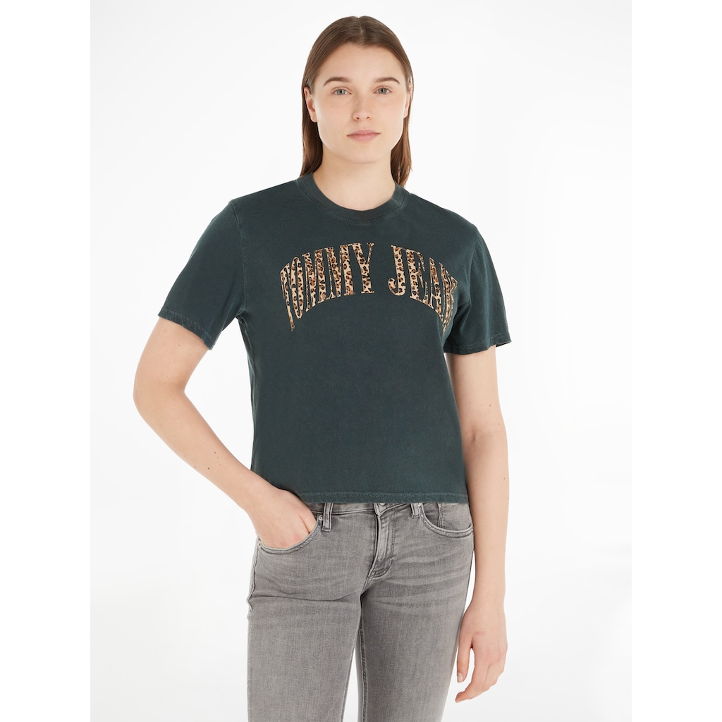 Tommy Jeans T-Shirt »TJW CLS LEO SS«, mit Tommy Jeans Markenlabel