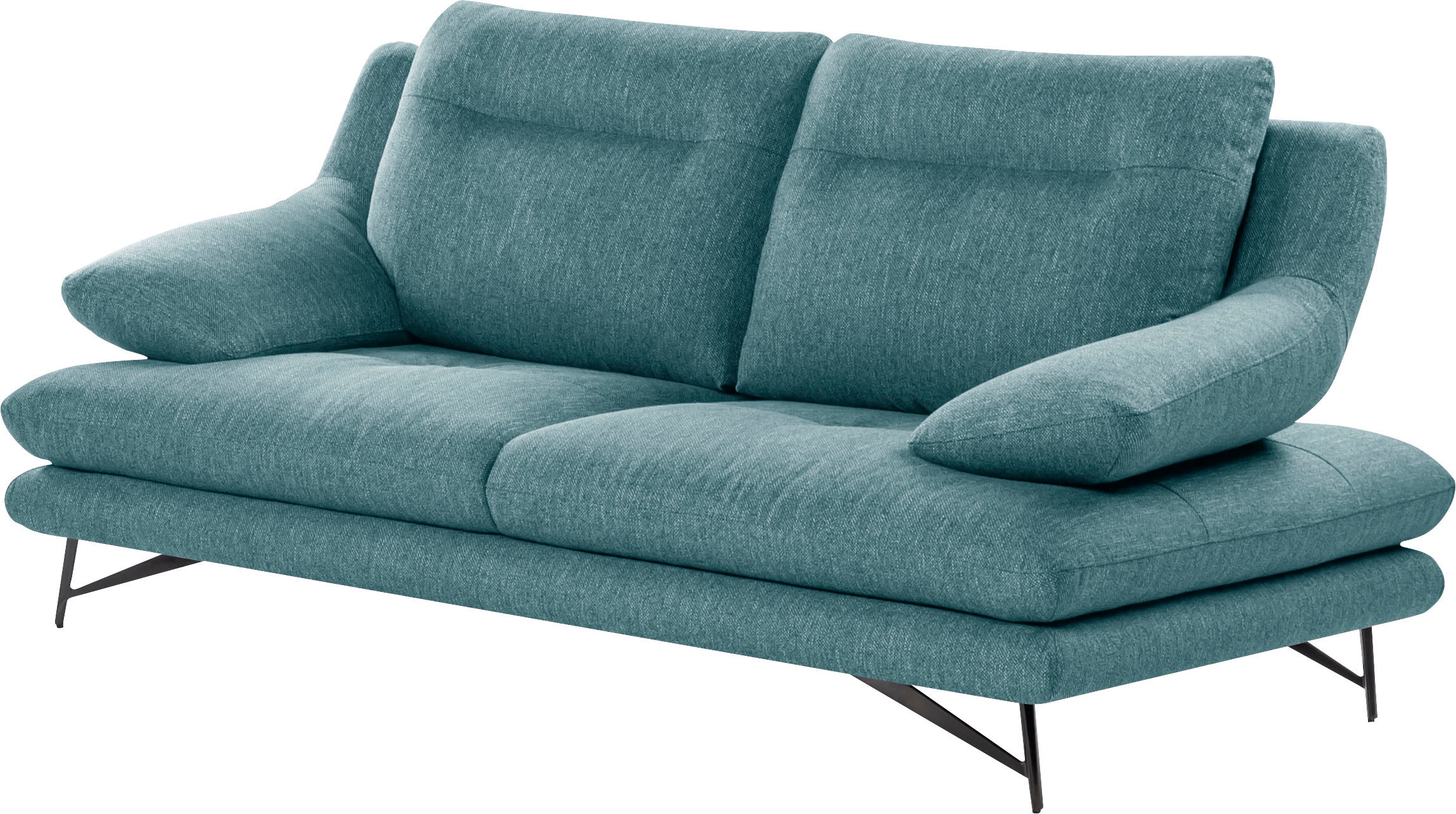 CALIA ITALIA 3-Sitzer »Cezanne modern, elegant und bequem, aufwendige Detailverarbeitung«, wahlweise mit Sitztiefenverstellung