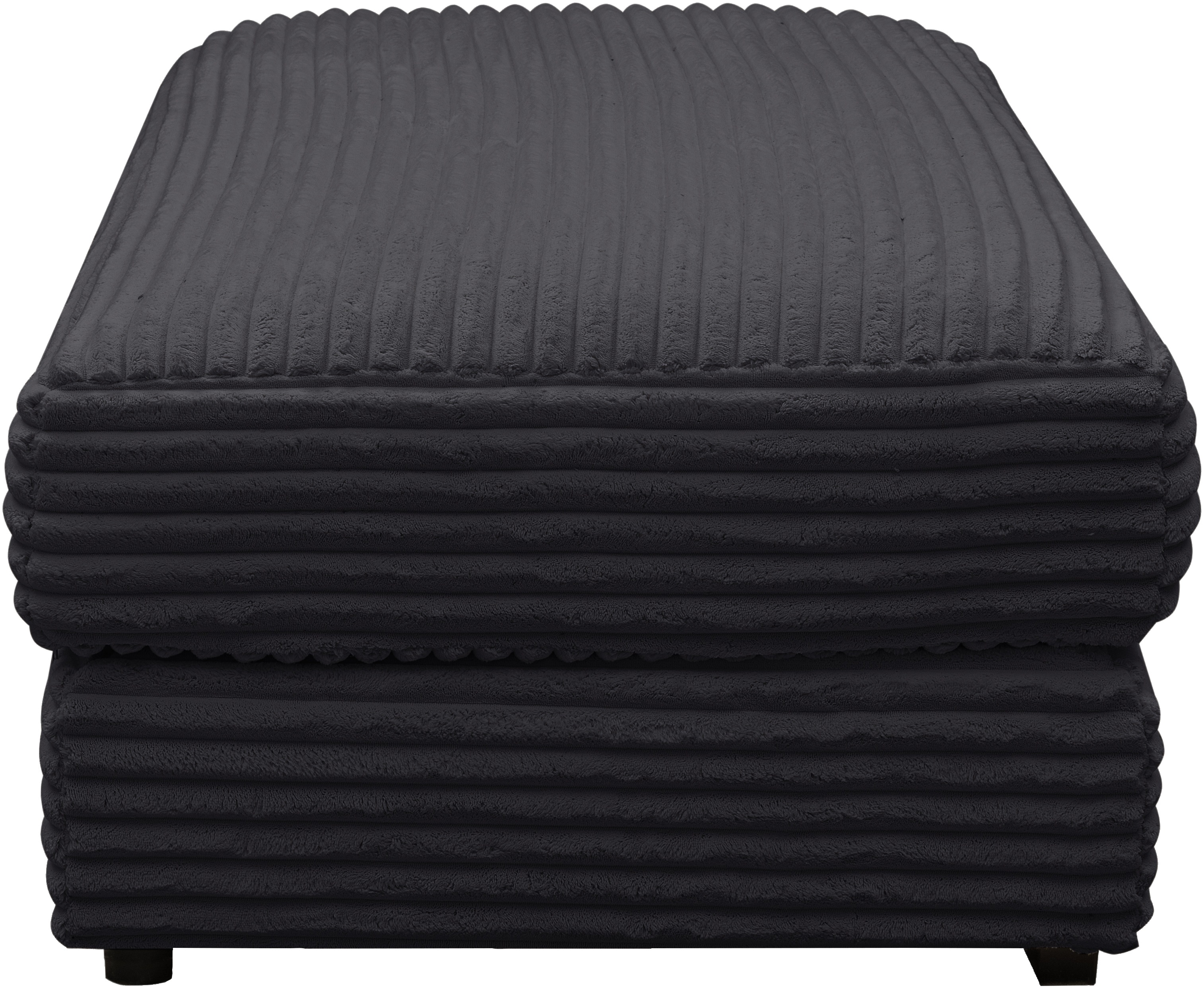 Thumbnail - WERK2 Hocker "Eden", Design Hocker in Cord mit besonders weichem Sitzkomfort