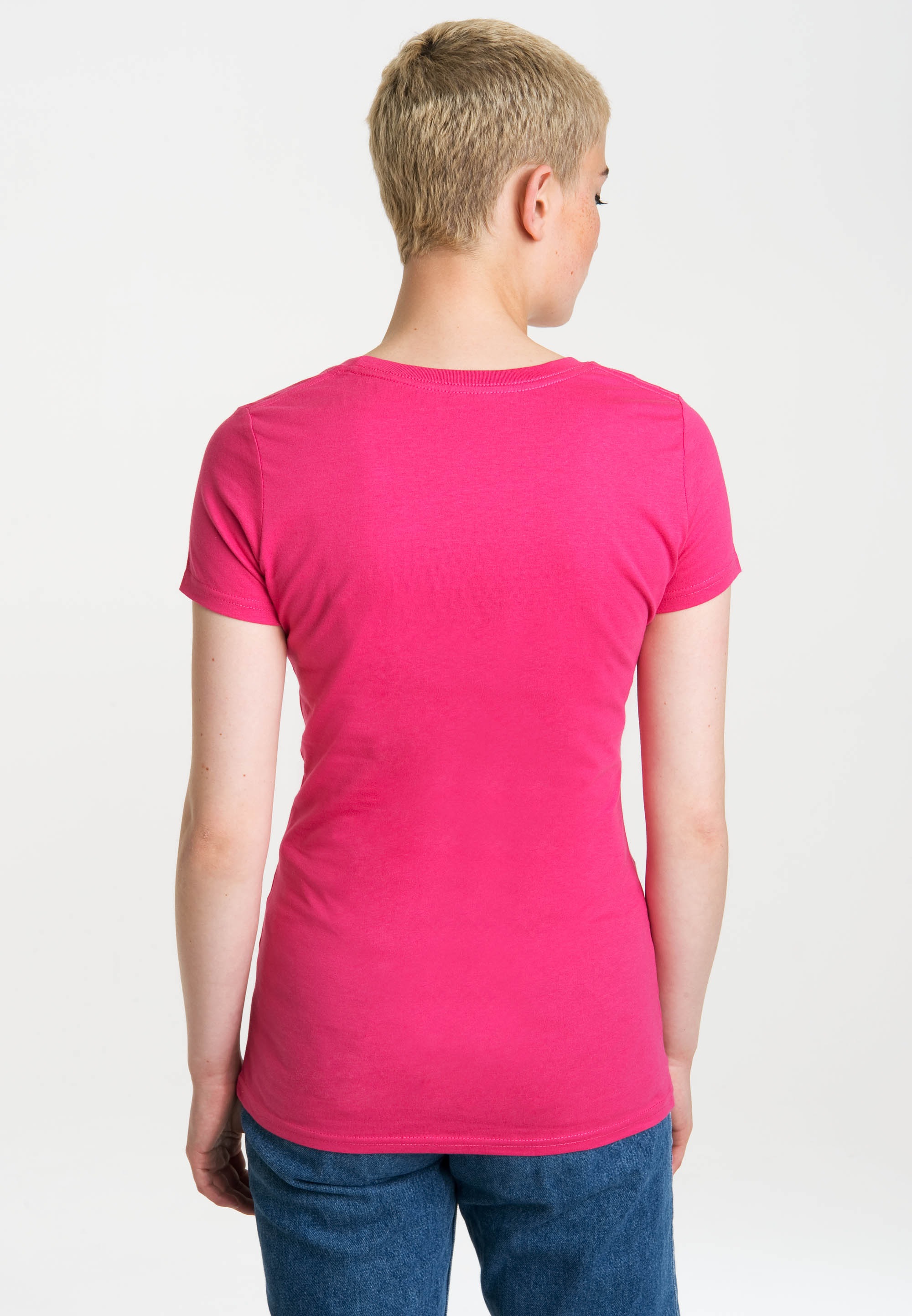 LOGOSHIRT T-Shirt »Wonder Woman - Logo«, mit coolem Frontprint