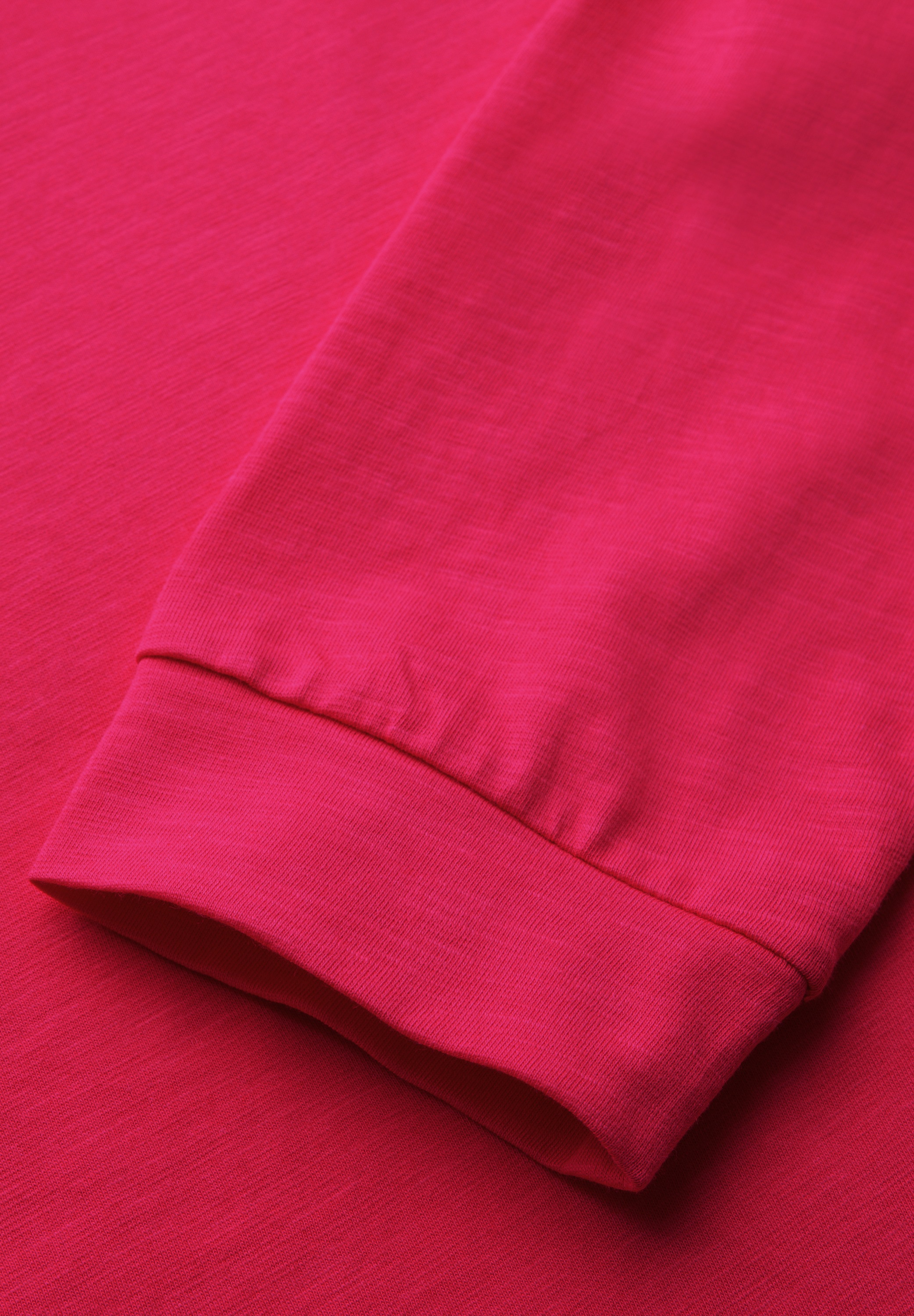 STREET ONE 3/4-Arm-Shirt, aus reiner Baumwolle