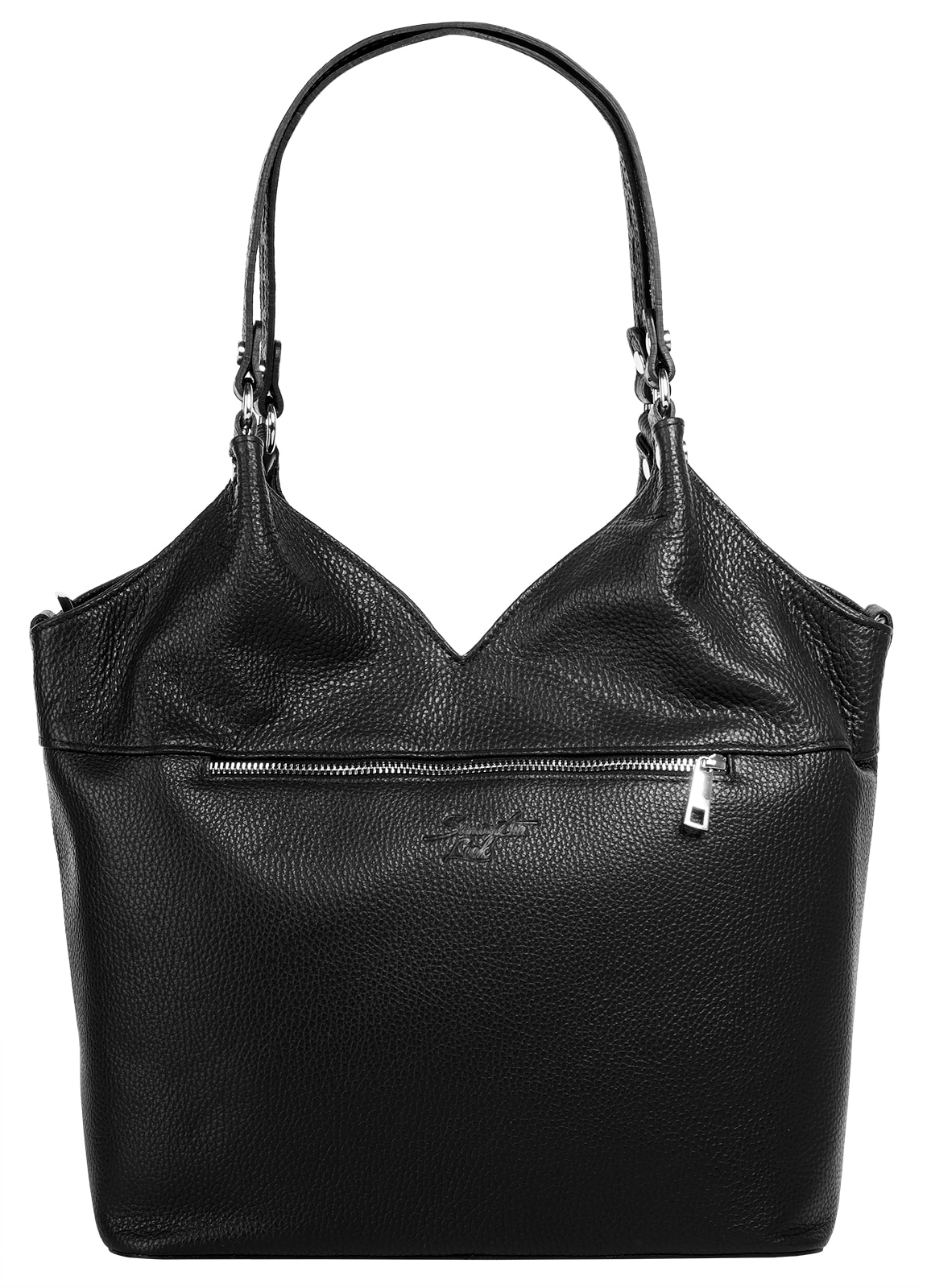 Samantha Look Shopper, echt Leder, Made in Italy