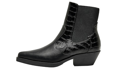 Westernstiefelette »ONLBRONCO-2«, Cowboy Stiefelette, Boots in spitz zulaufender Form