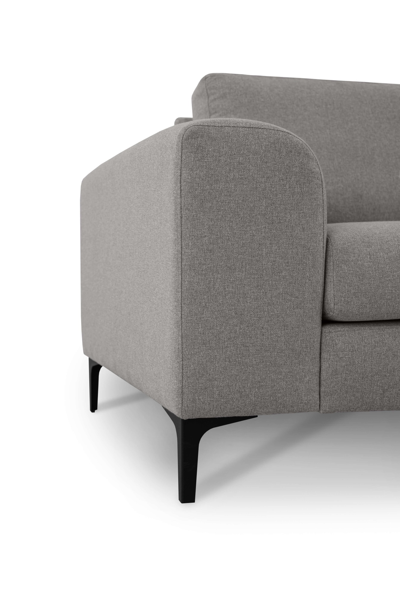 INOSIGN Ecksofa »Henry«, mit Metallbeinen, in modernem Design