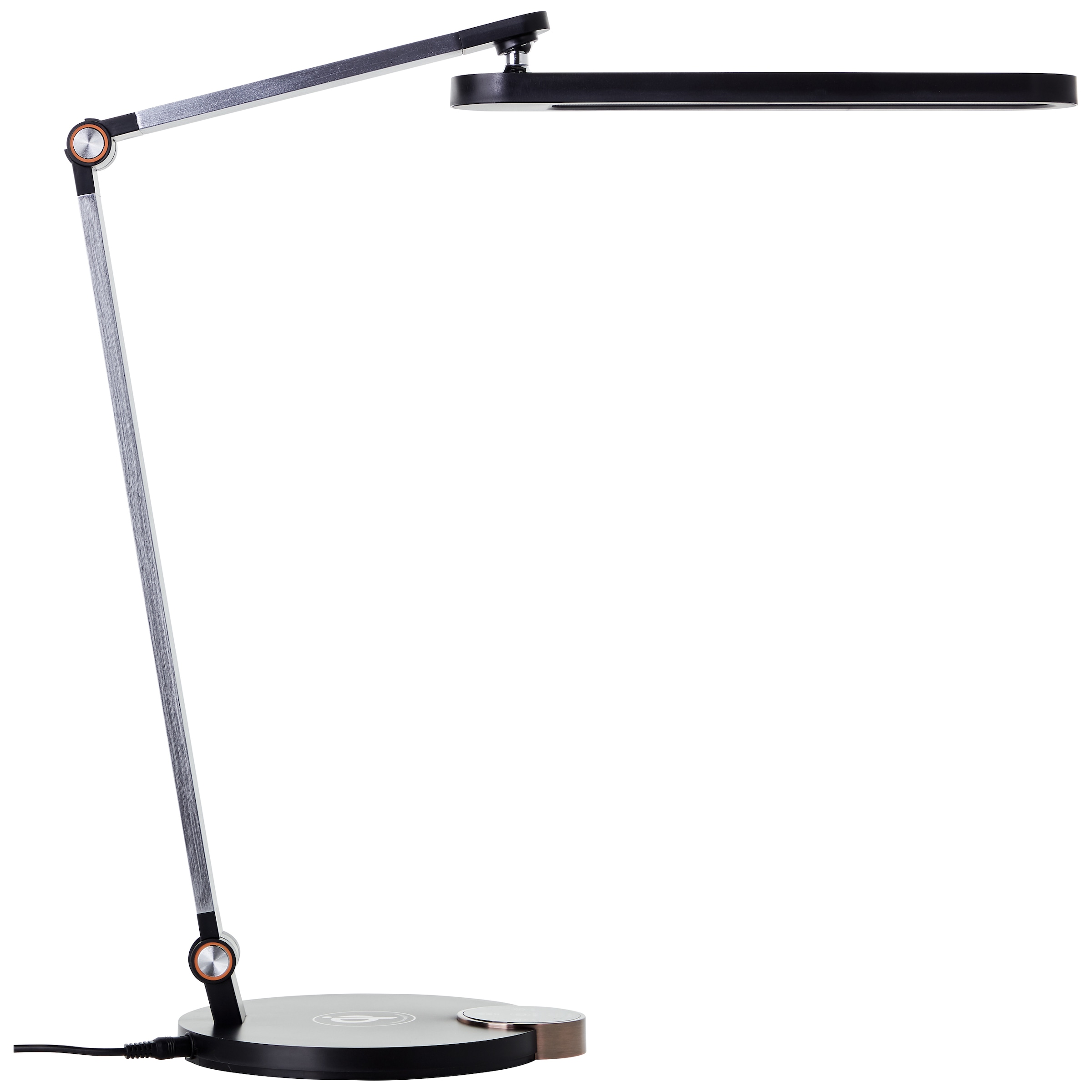 Brilliant LED Schreibtischlampe »Officehero«, Wireless charging, 1000 lm,  dimmbar, CCT, schwarz