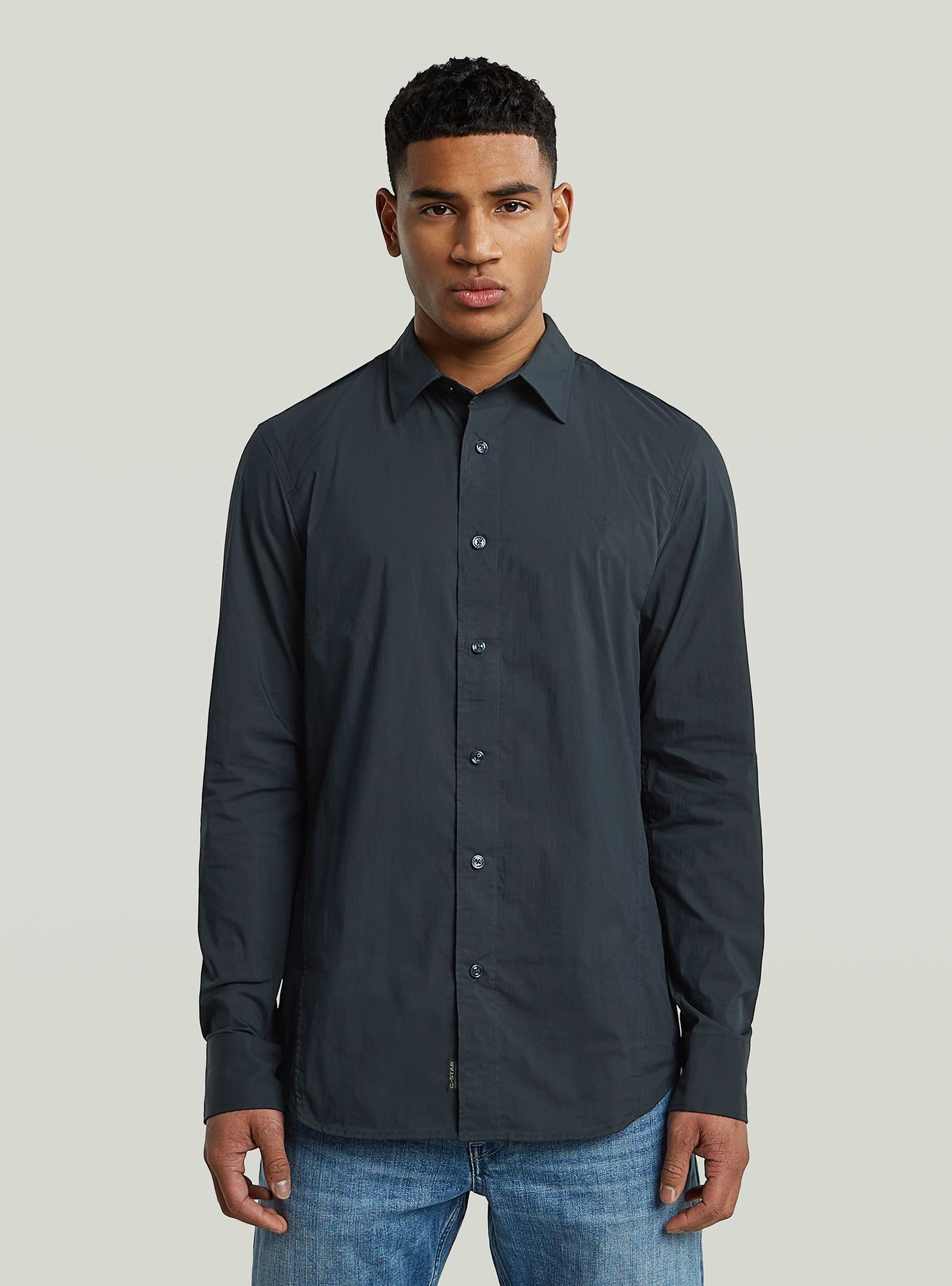 G-STAR Langarmshirt "Uniform Slim Hemd"