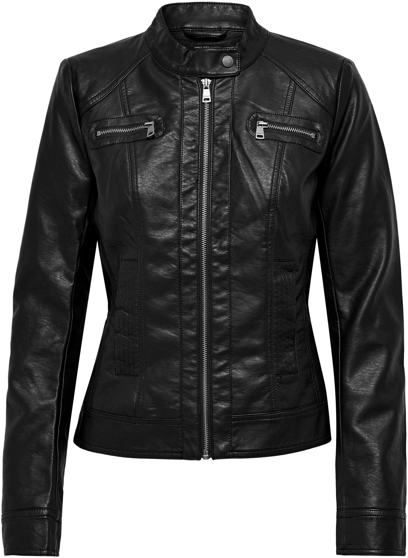 ONLY Lederimitatjacke »ONLBANDIT FAUX LEATHER BIKER«