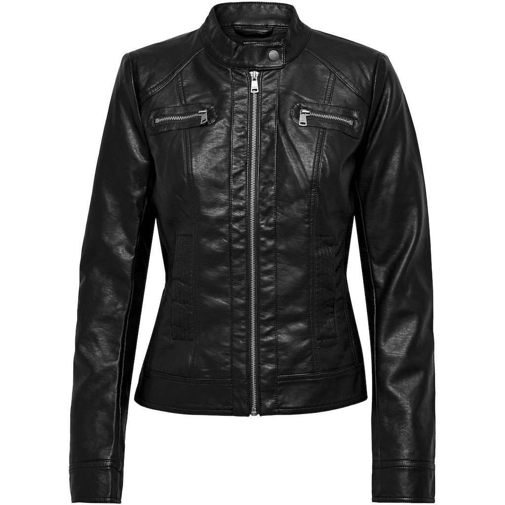 ONLY Lederimitatjacke »ONLBANDIT FAUX LEATHER BIKER«