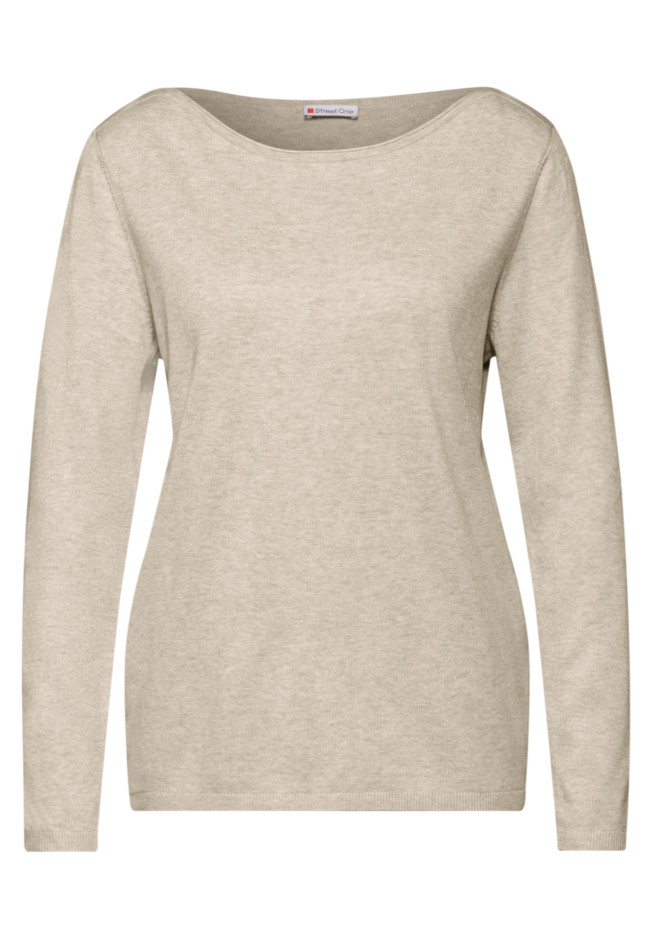 STREET ONE Strickpullover, mit U-Boot-Ausschnitt