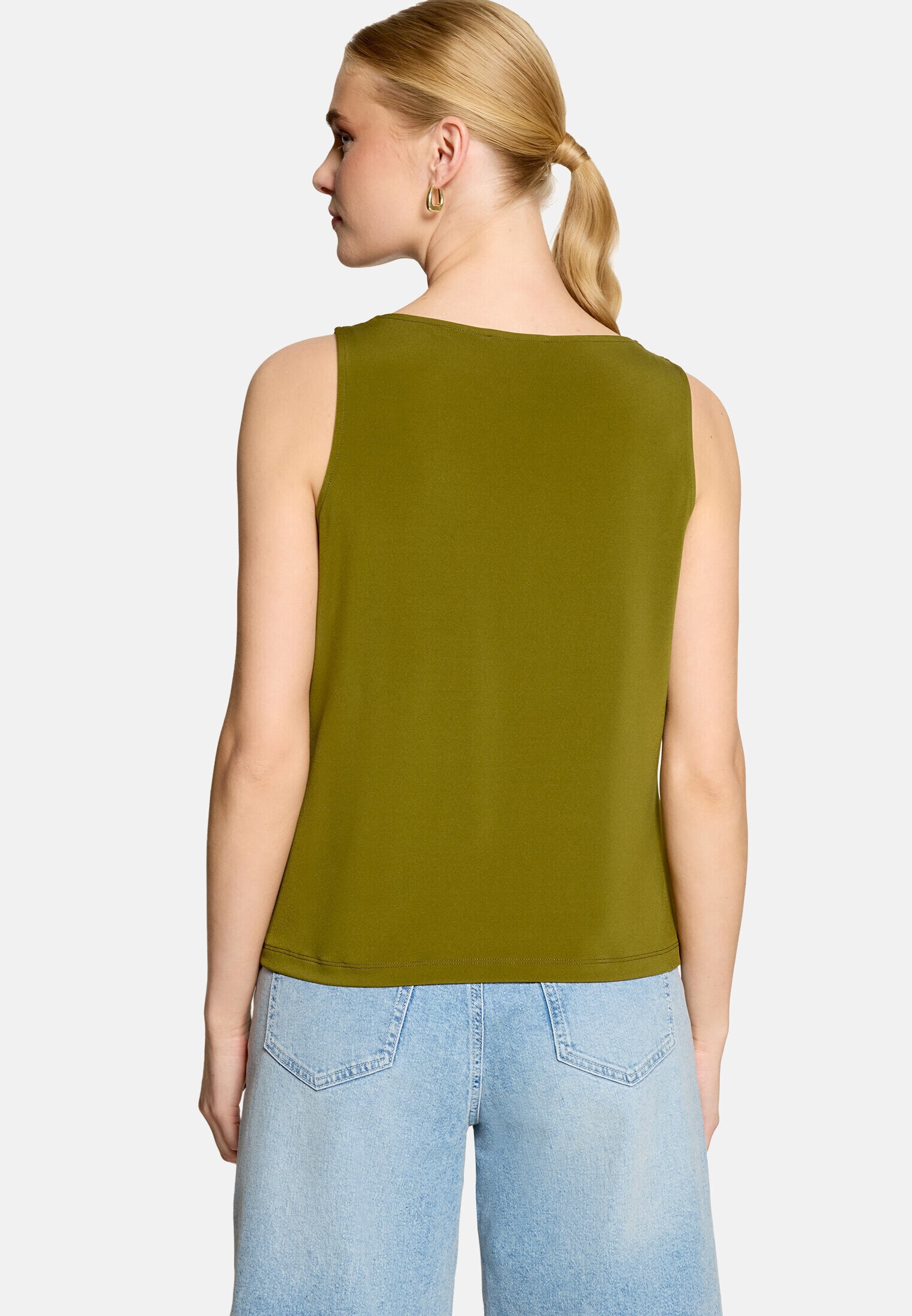 Zero T-Shirt »Damen mit Wasserfallausschnitt« 1 Material