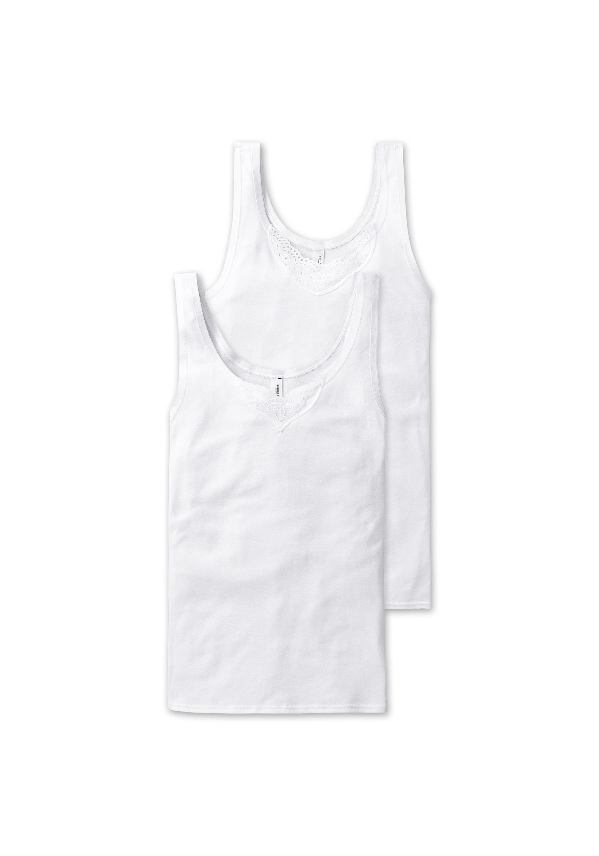 Schiesser Unterhemd "Unterhemd Cotton Essentials 2er Pack"