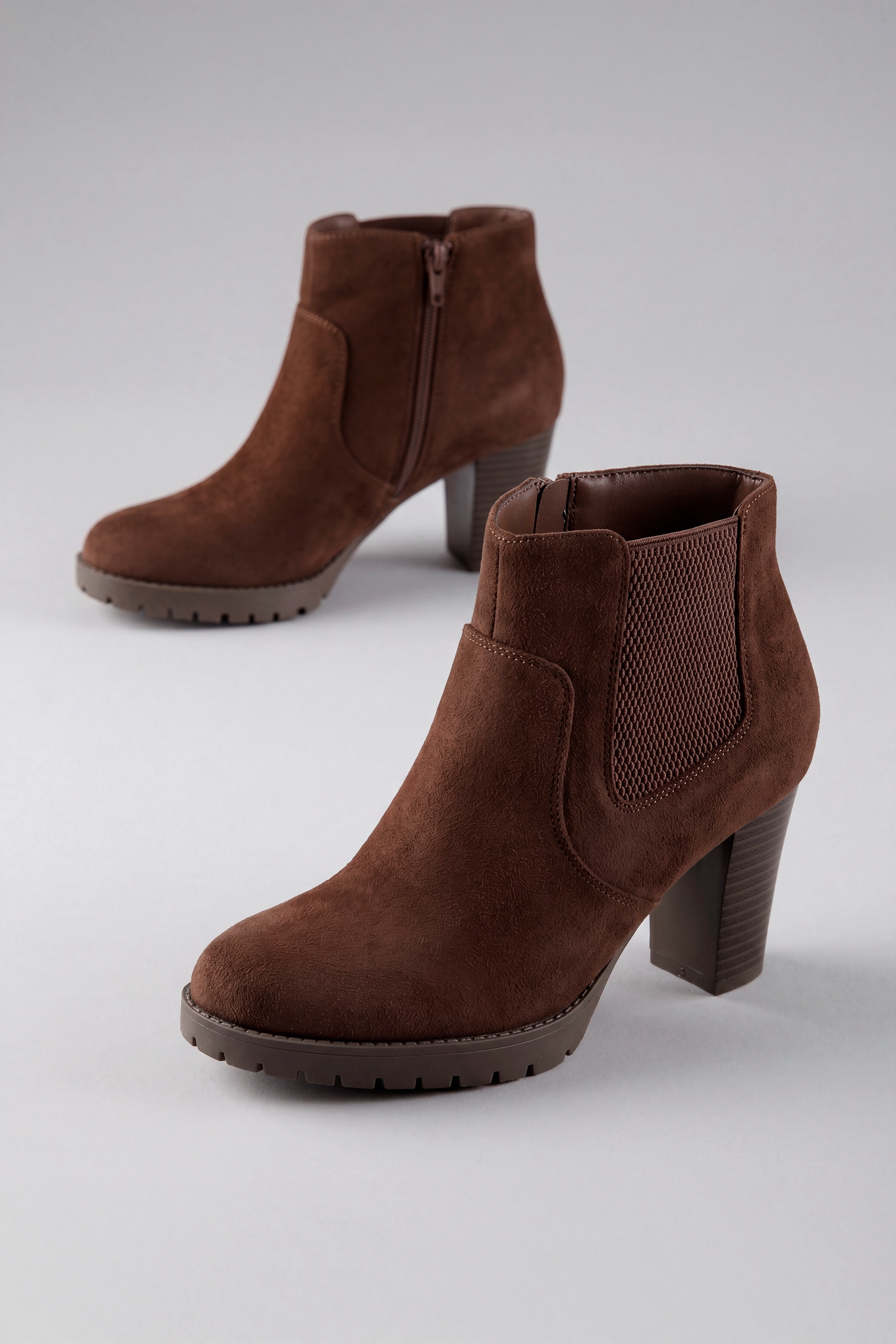Aniston SHOES Ankleboots mit seitlichem Stretcheinsatz