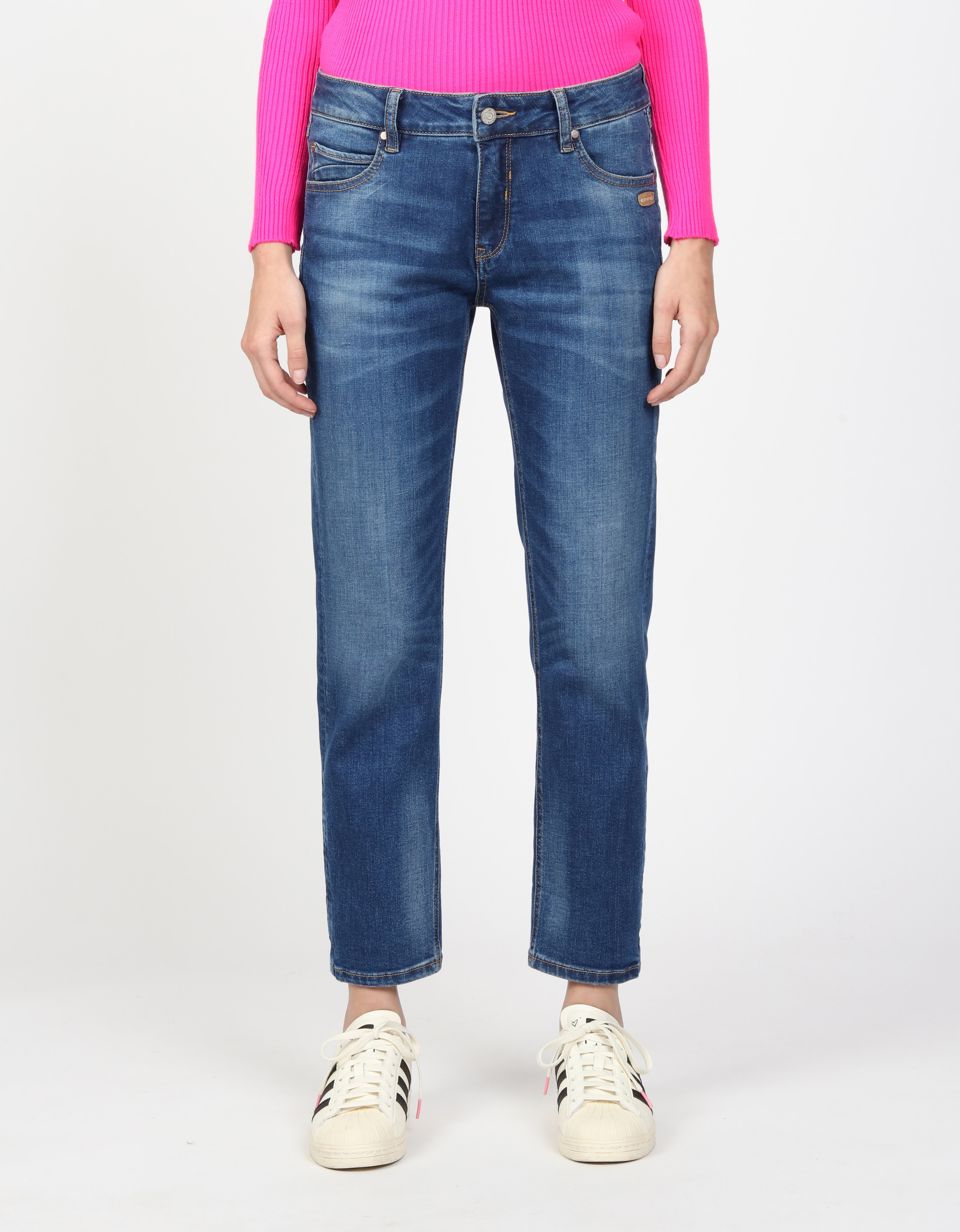 Boyfriend-Jeans »94NADIA«, 5-Pocket Style mit Reißverschluss und Knopf