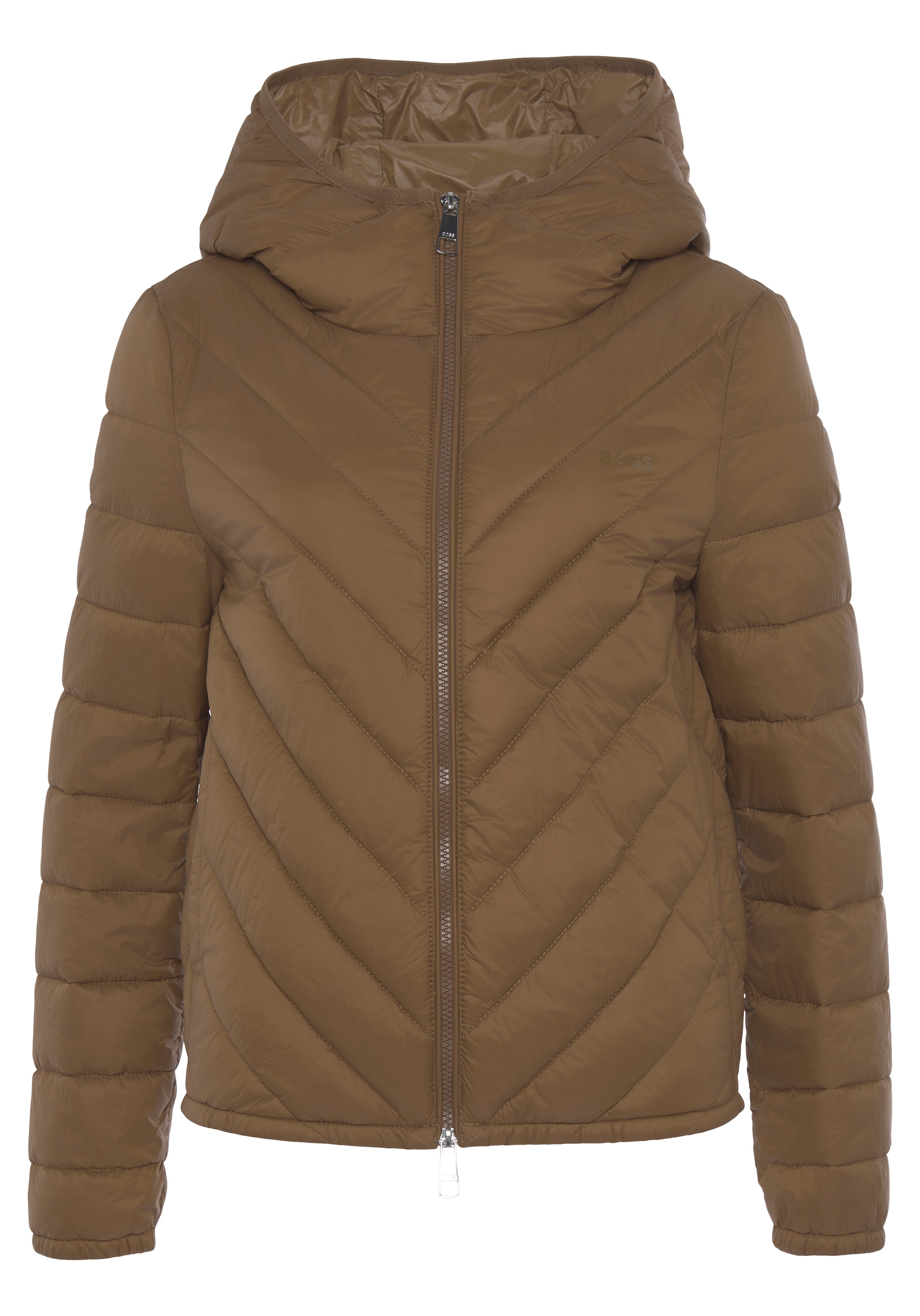 BOSS ORANGE Outdoorjacke »C_Palatto«, mit Kapuze, mit dezentem Logo auf der Brust