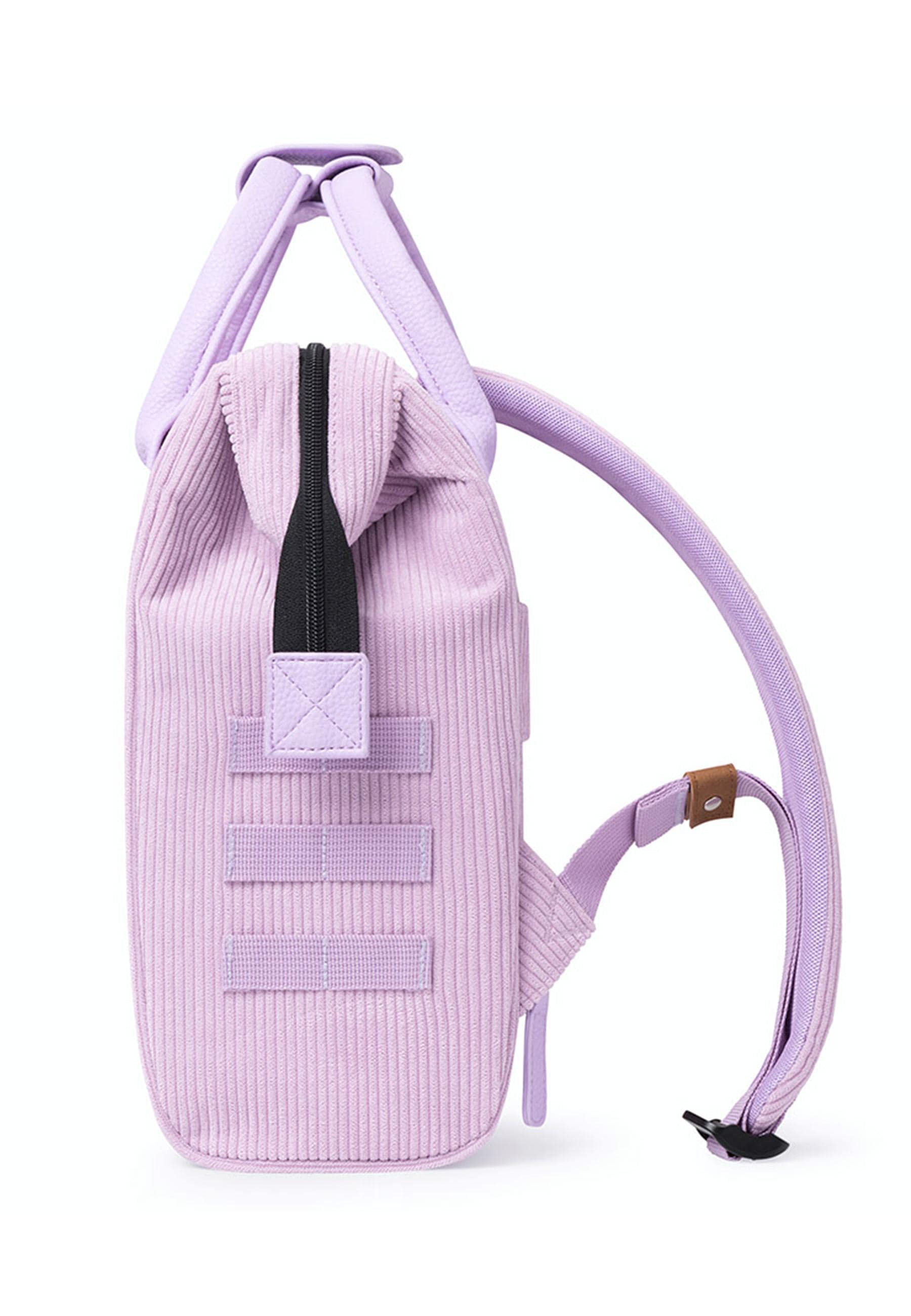 CABAIA Tagesrucksack »Adventurer S Cord Recycled«, Cord-Rucksack mit austauschbaren Vordertaschen